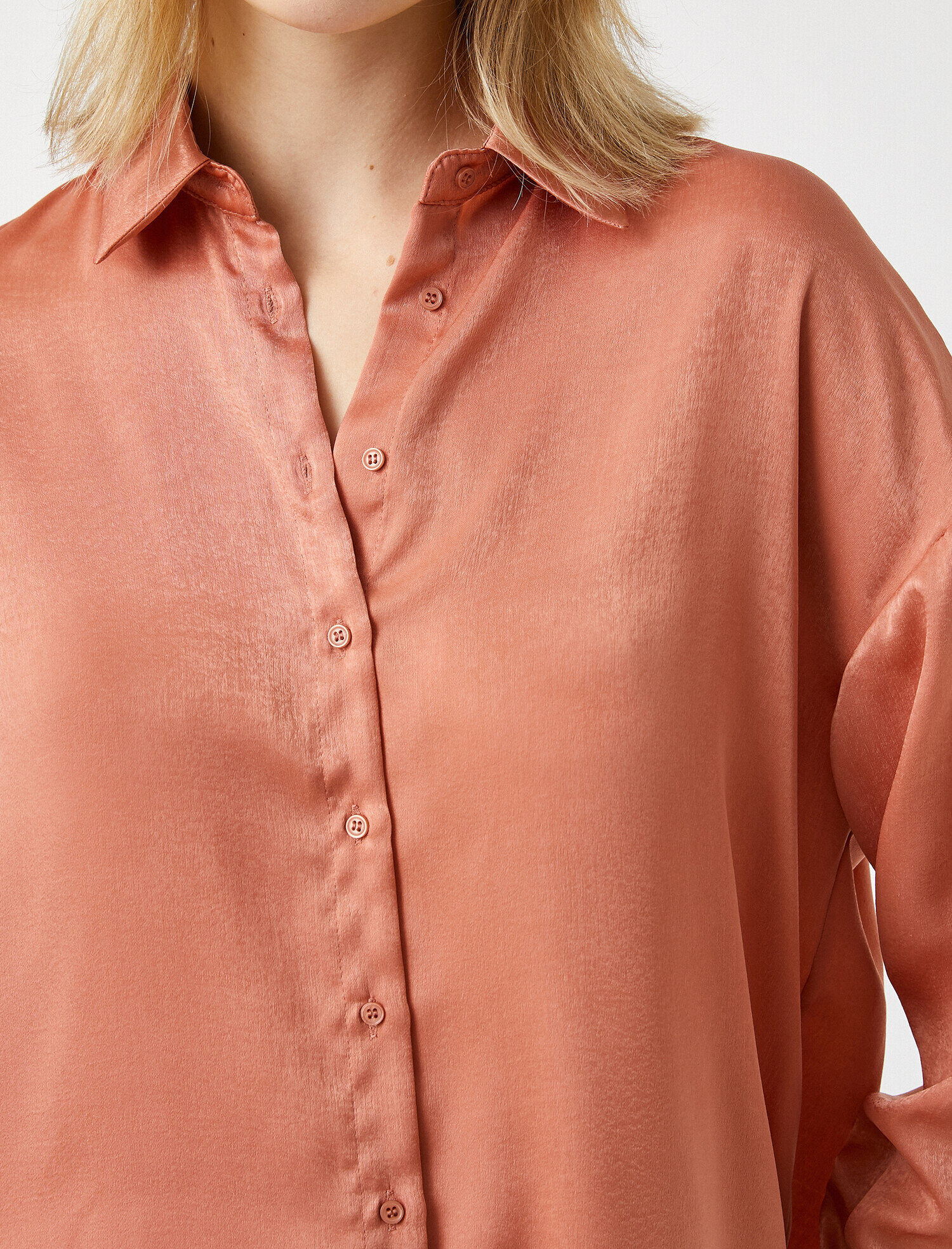   Basic Gömlek Uzun Kollu