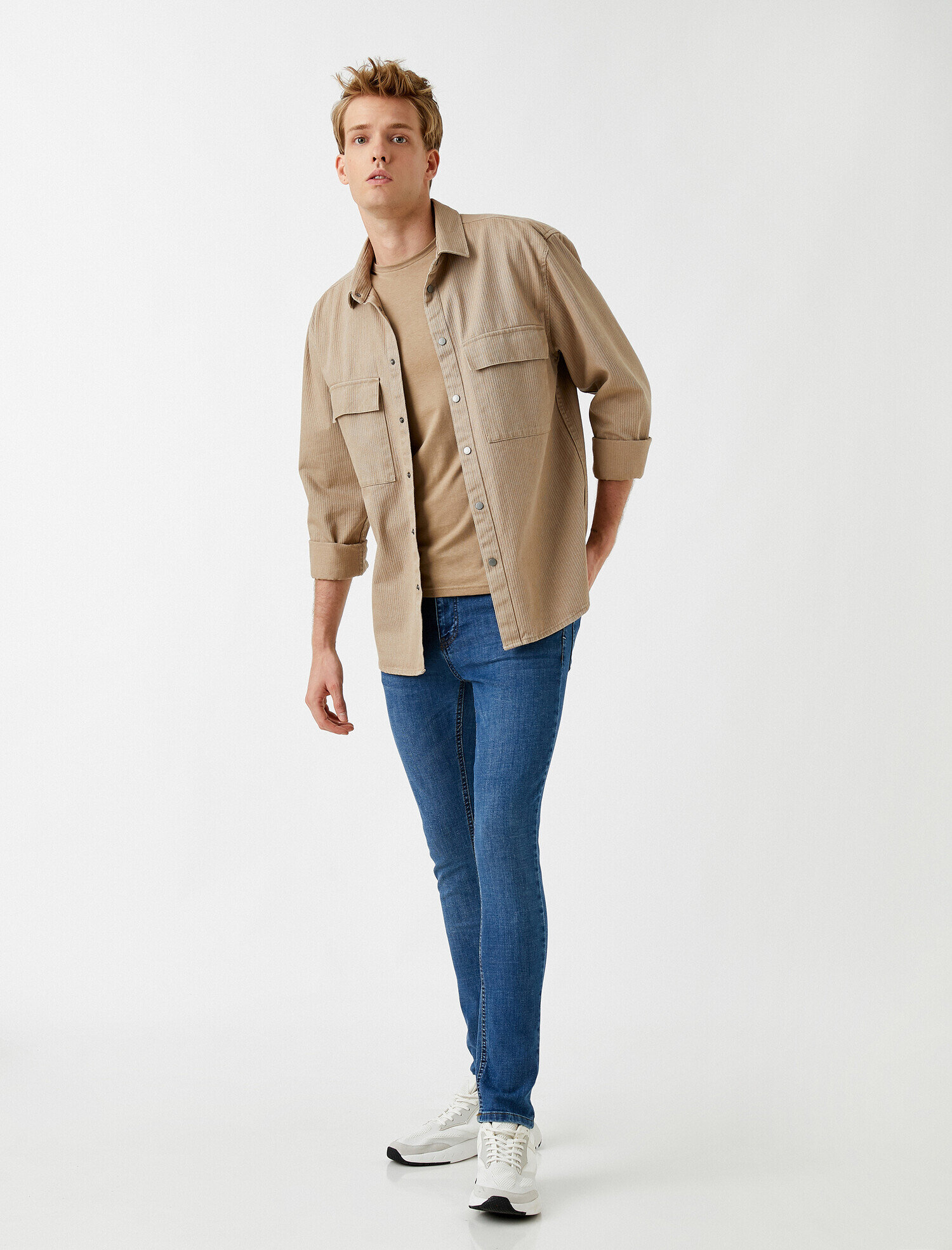   Super Skinny Fit Kot Pantolon - Justin Jean