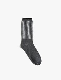 Soket Çorap Desenli