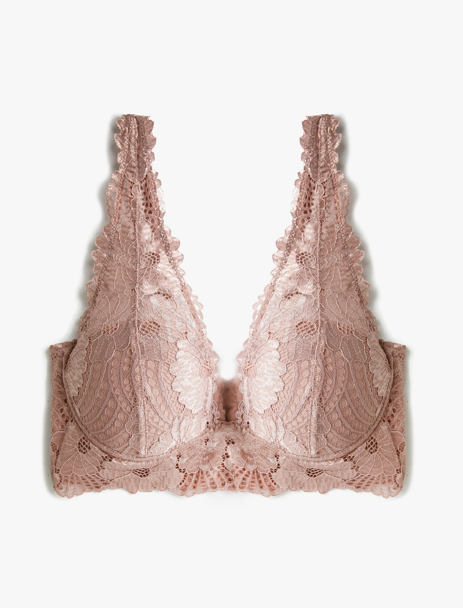   Dantelli Sütyen Dolgusuz Balenli