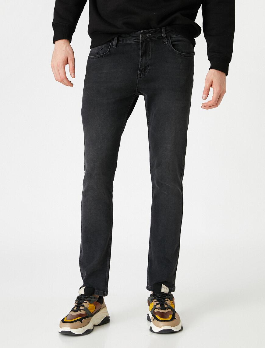   Slim Fit Kot Pantolon - Brad Jean