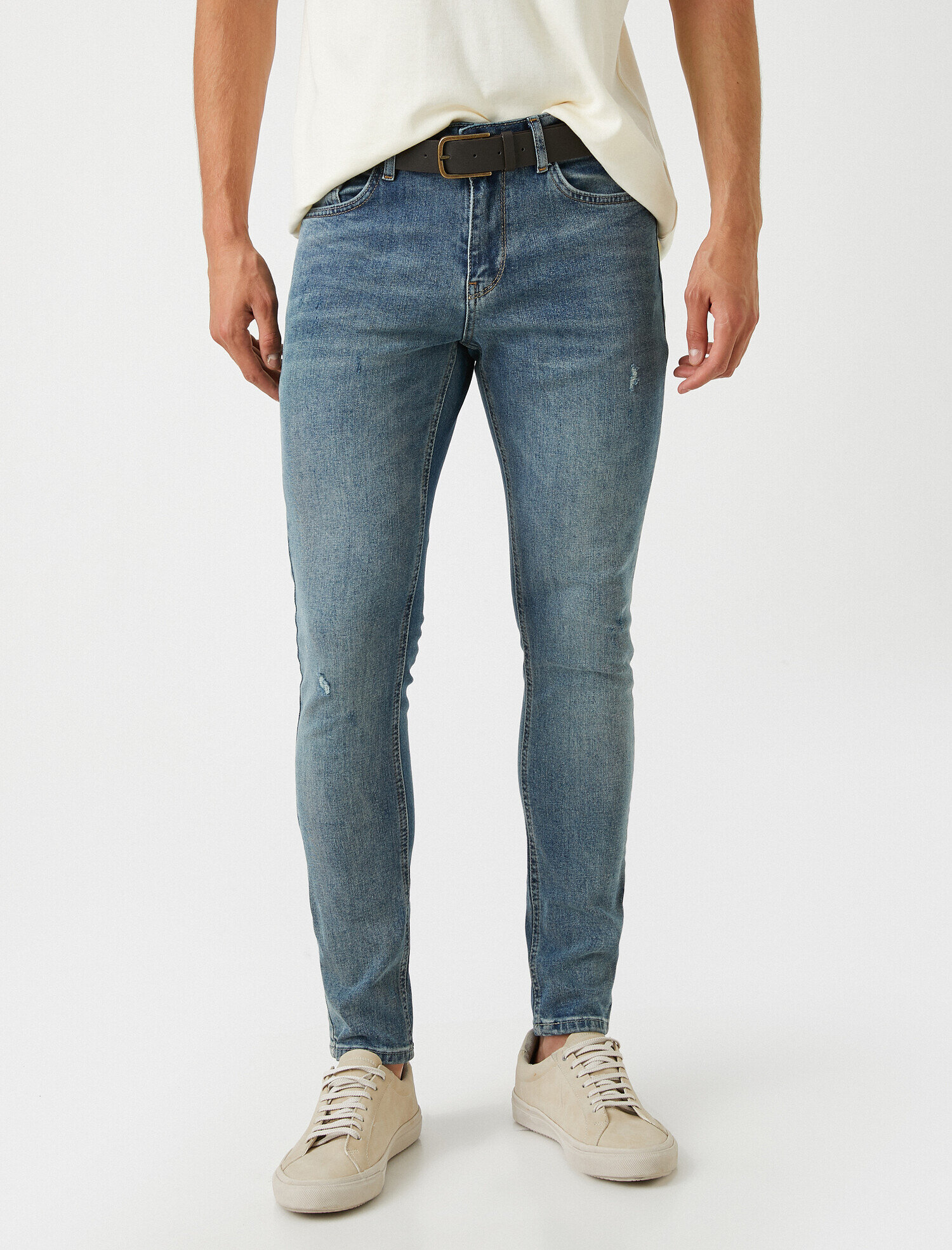   Super Skinny Fit Kot Pantolon - Justin Jean