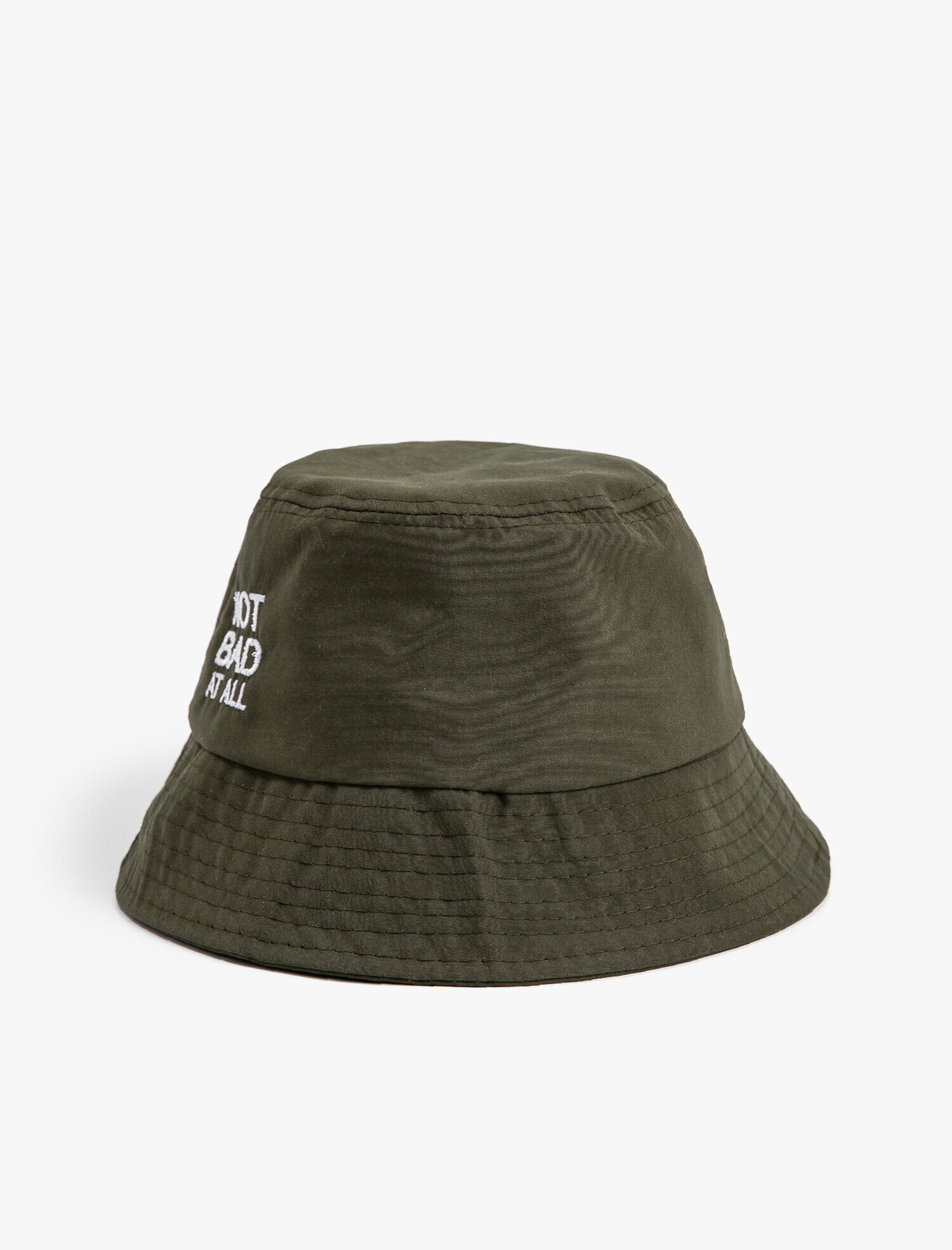  Erkek Bucket Şapka Slogan Detaylı