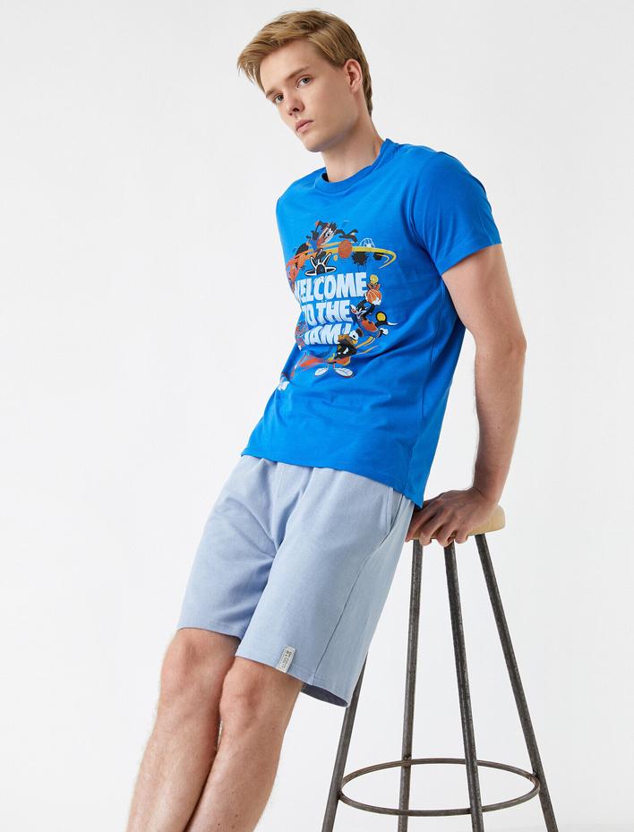  Space Jam Tişört Lisanslı Baskılı