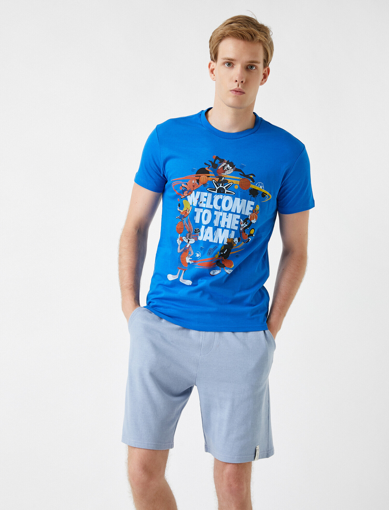   Space Jam Tişört Lisanslı Baskılı