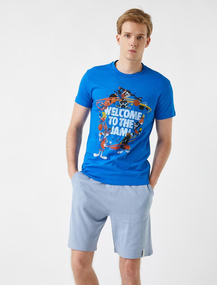  Space Jam Tişört Lisanslı Baskılı
