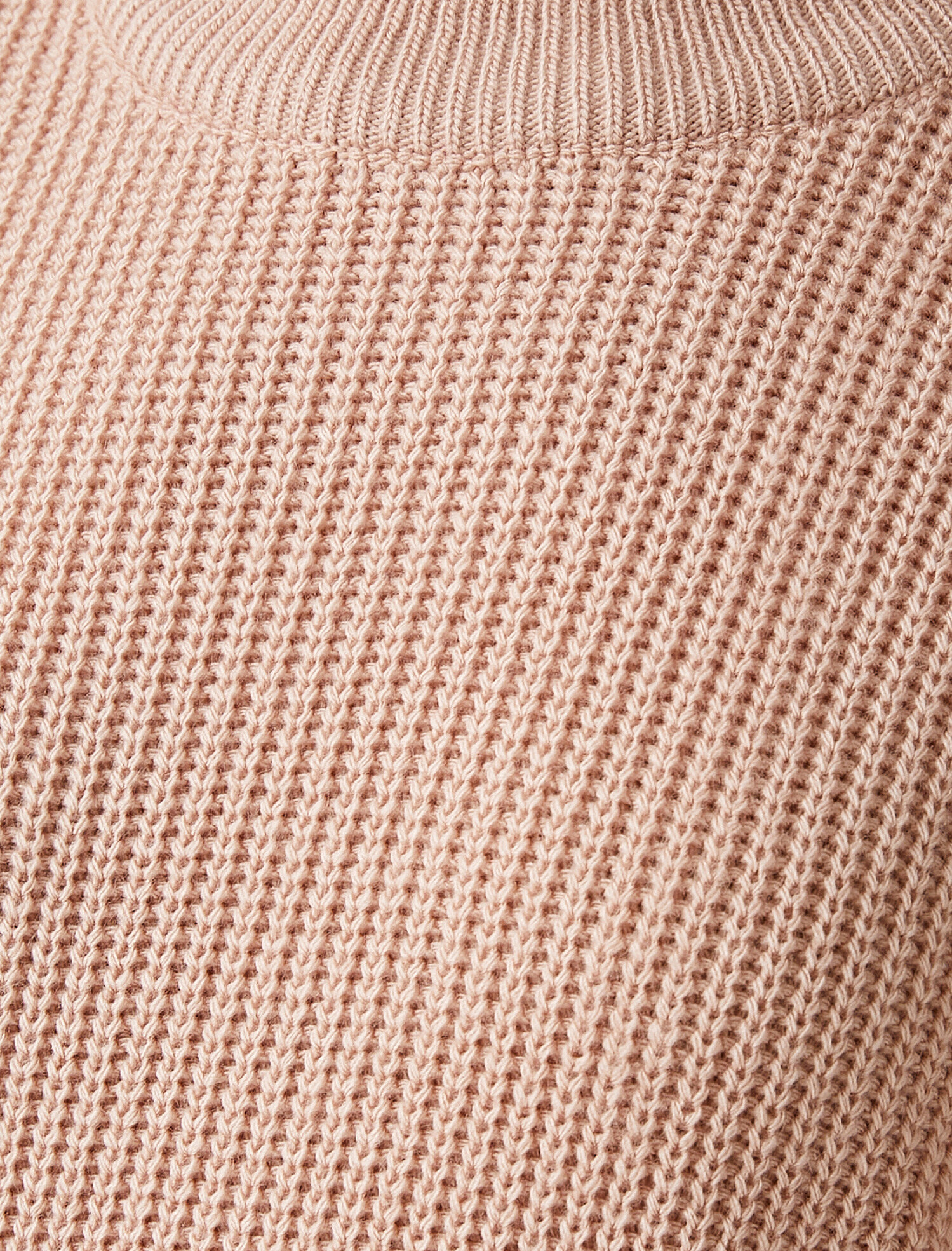   Balıkçı Yaka Oversize Kazak Triko Kaşmir Dokulu