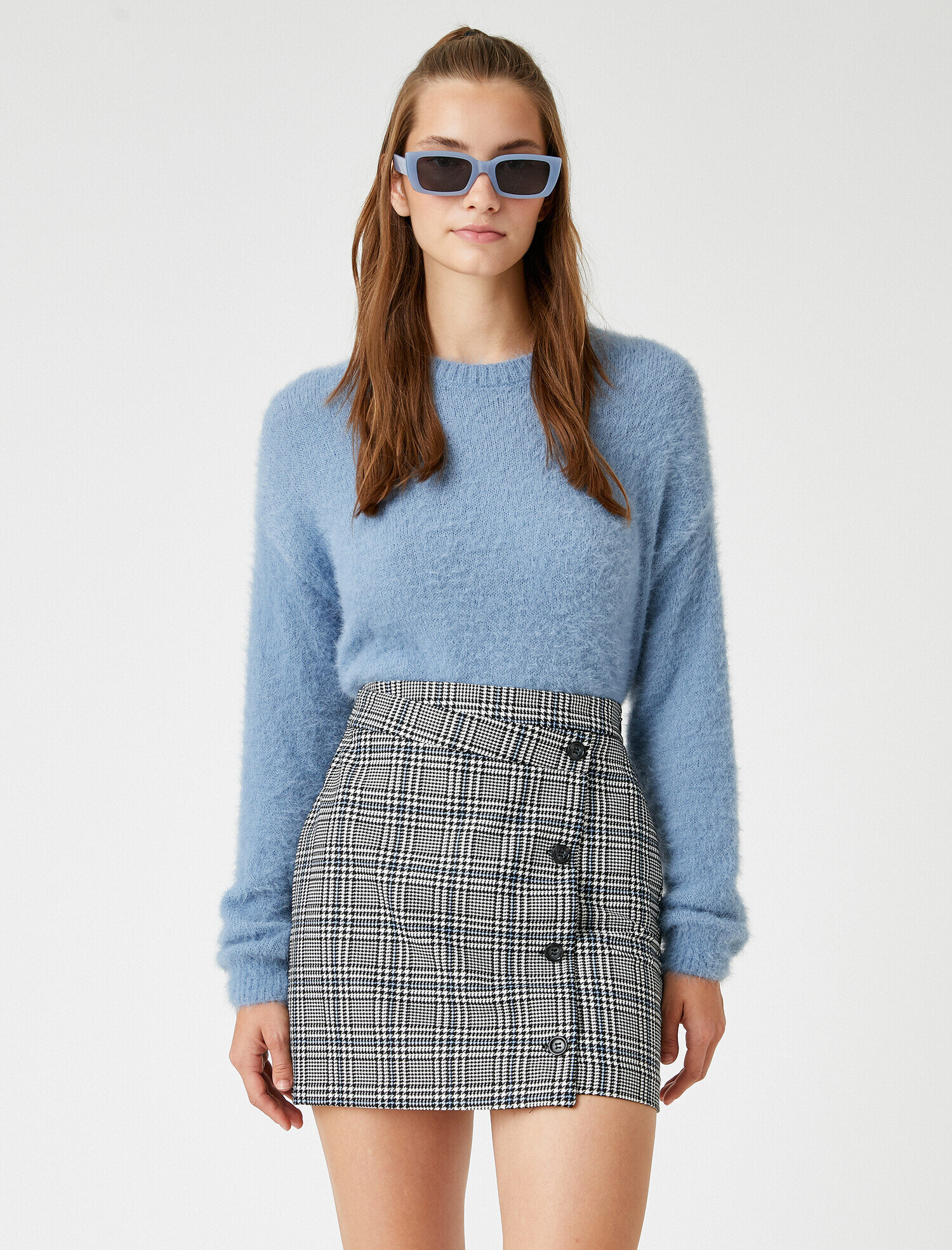   Uzun Kollu Triko Kazak