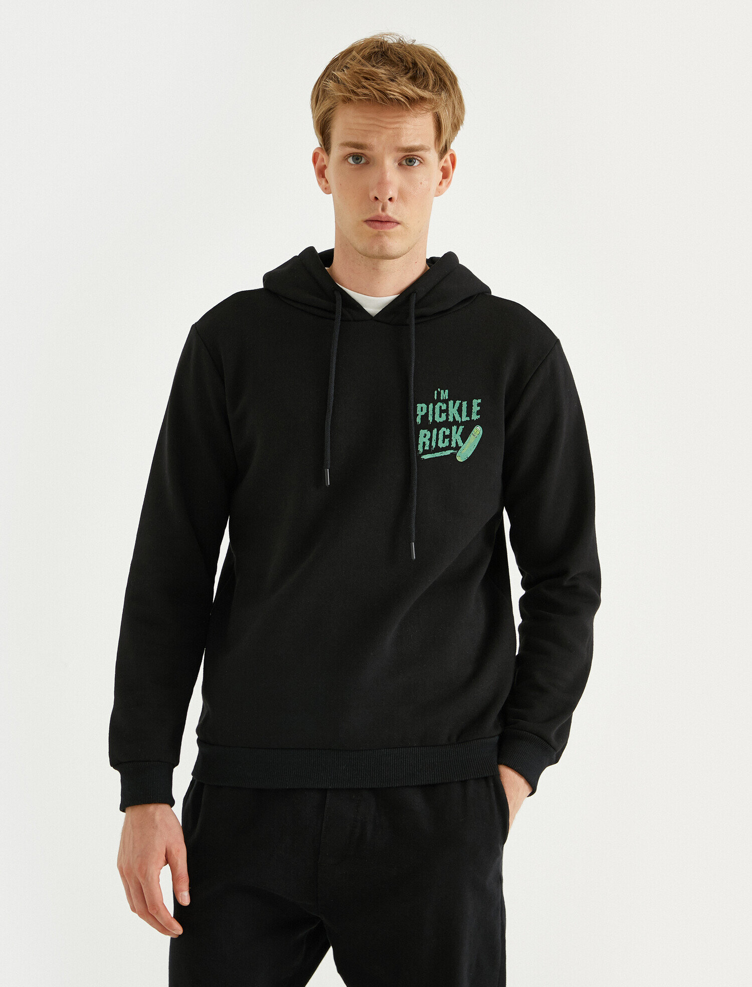 Rick and Morty Sweatshirt Lisanslı Baskılı