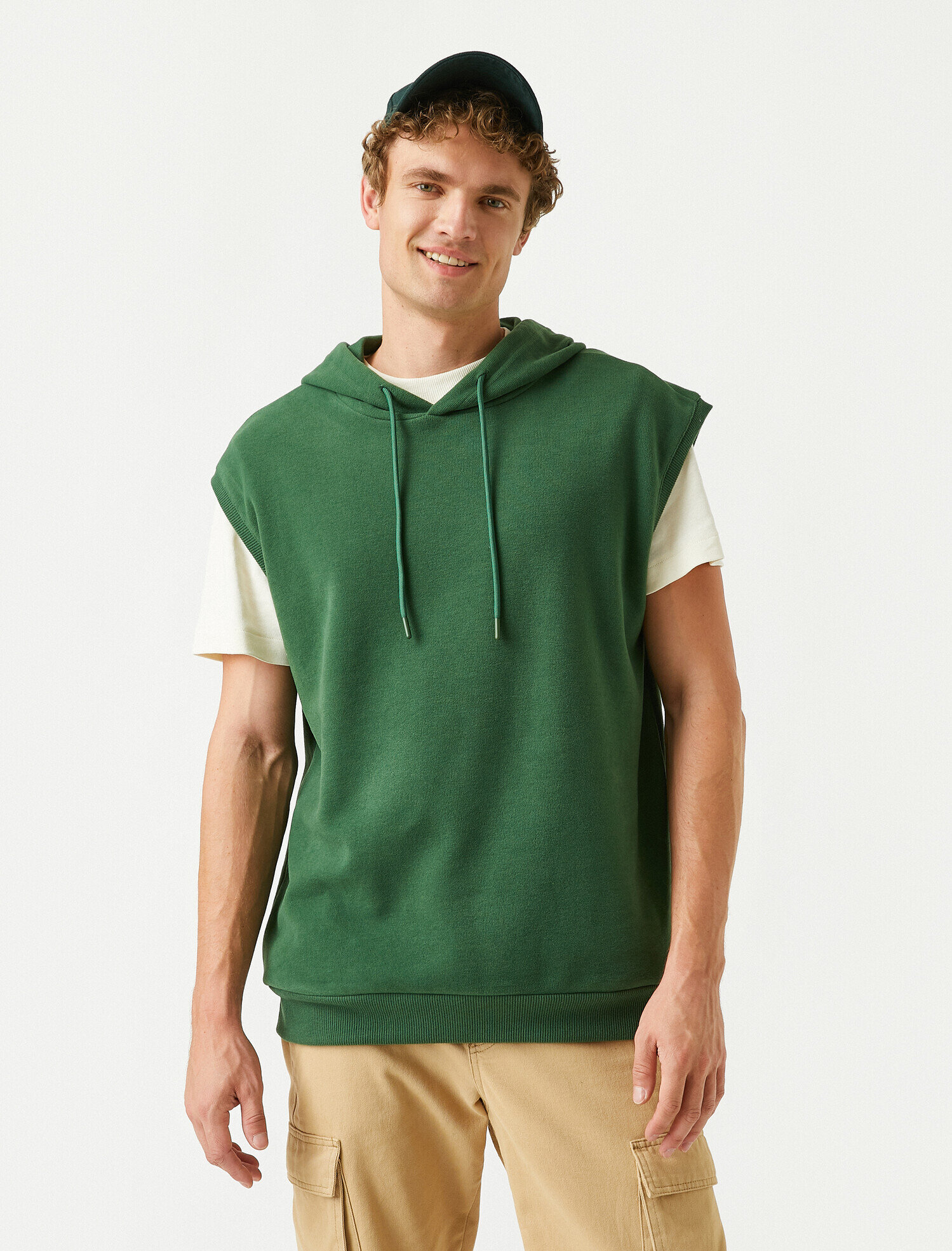   Kolsuz Kapüşonlu Sweatshirt