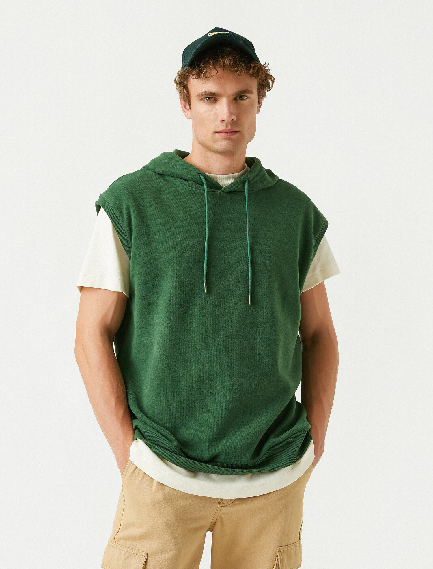   Kolsuz Kapüşonlu Sweatshirt