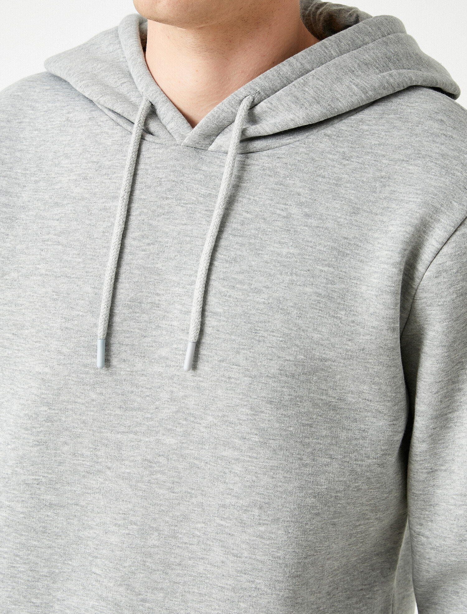 Basic Sweatshirt Kapüşonlu
