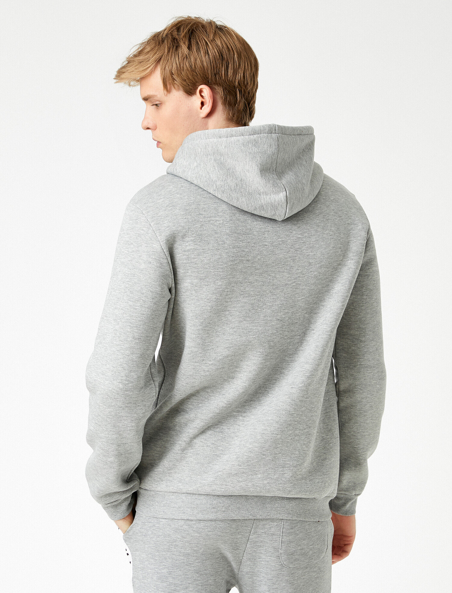 Basic Sweatshirt Kapüşonlu