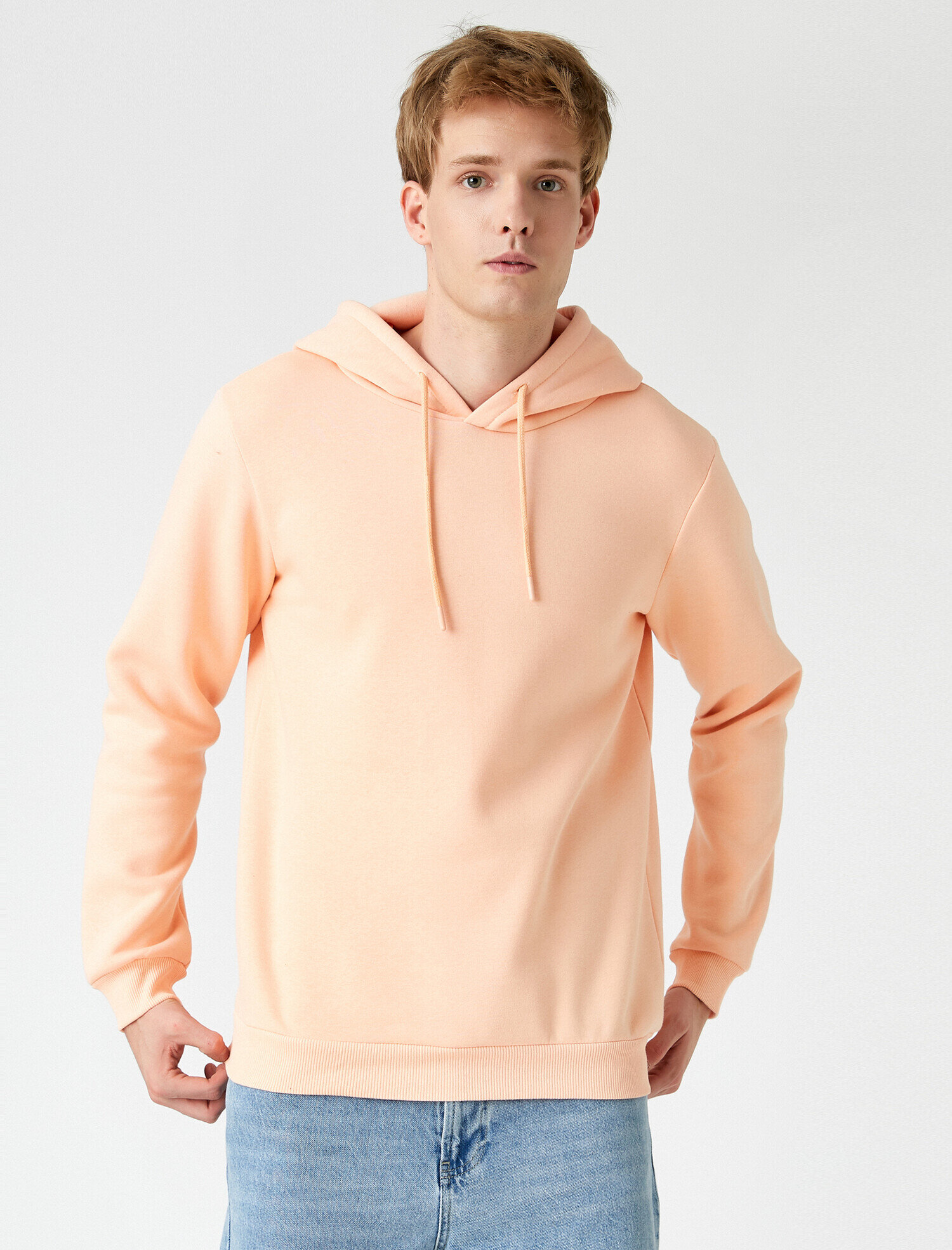 Basic Sweatshirt Kapüşonlu