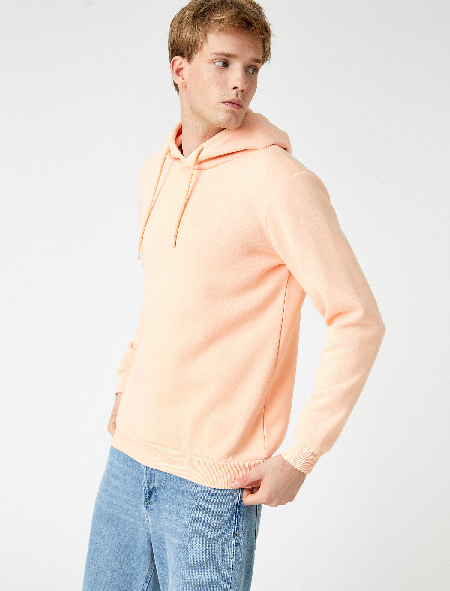 Basic Sweatshirt Kapüşonlu