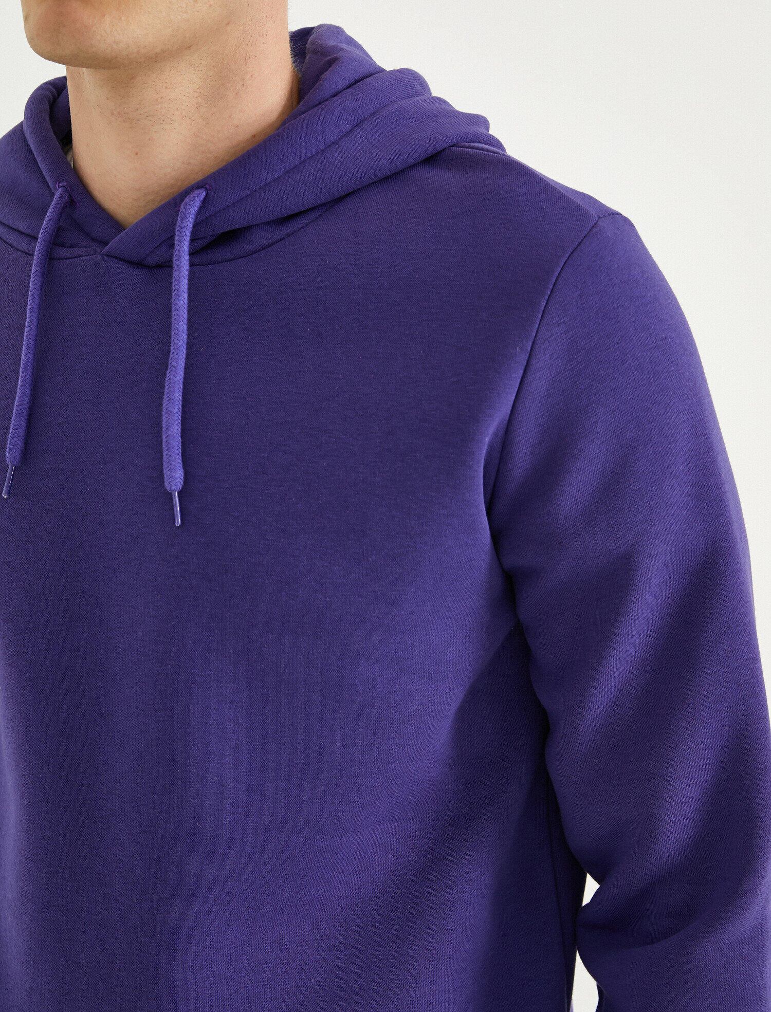 Basic Sweatshirt Kapüşonlu