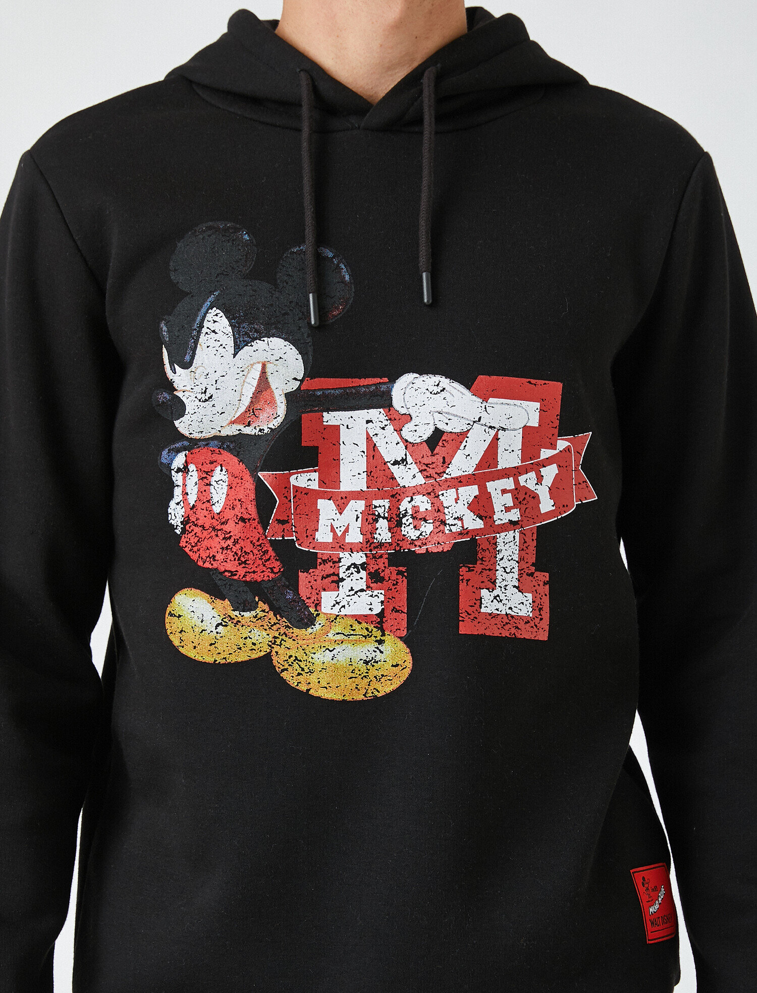   Mickey Mouse Kapüşonlu Sweatshirt Lisanslı Baskılı