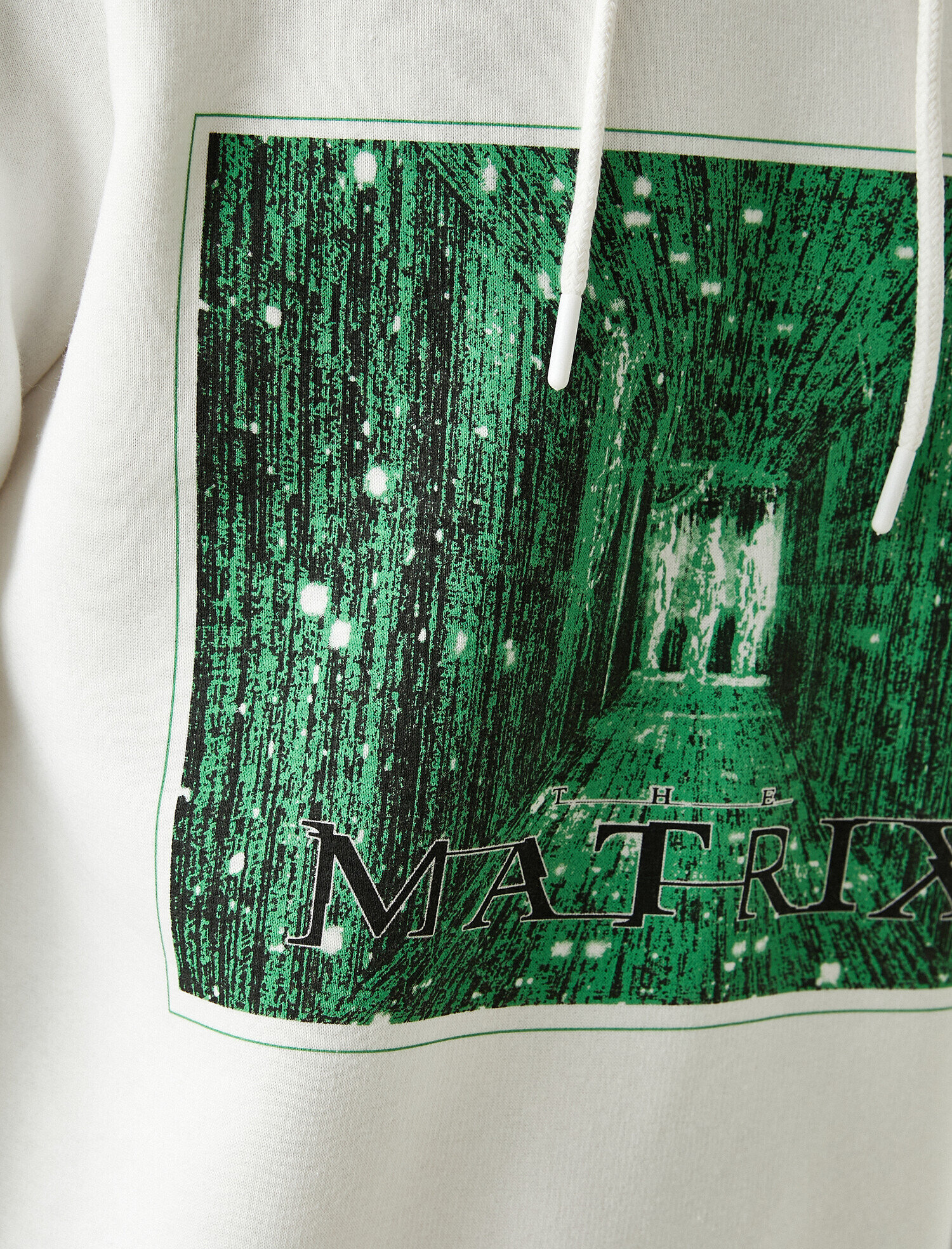 Matrix Kapüşonlu Sweatshirt Lisanslı Baskılı