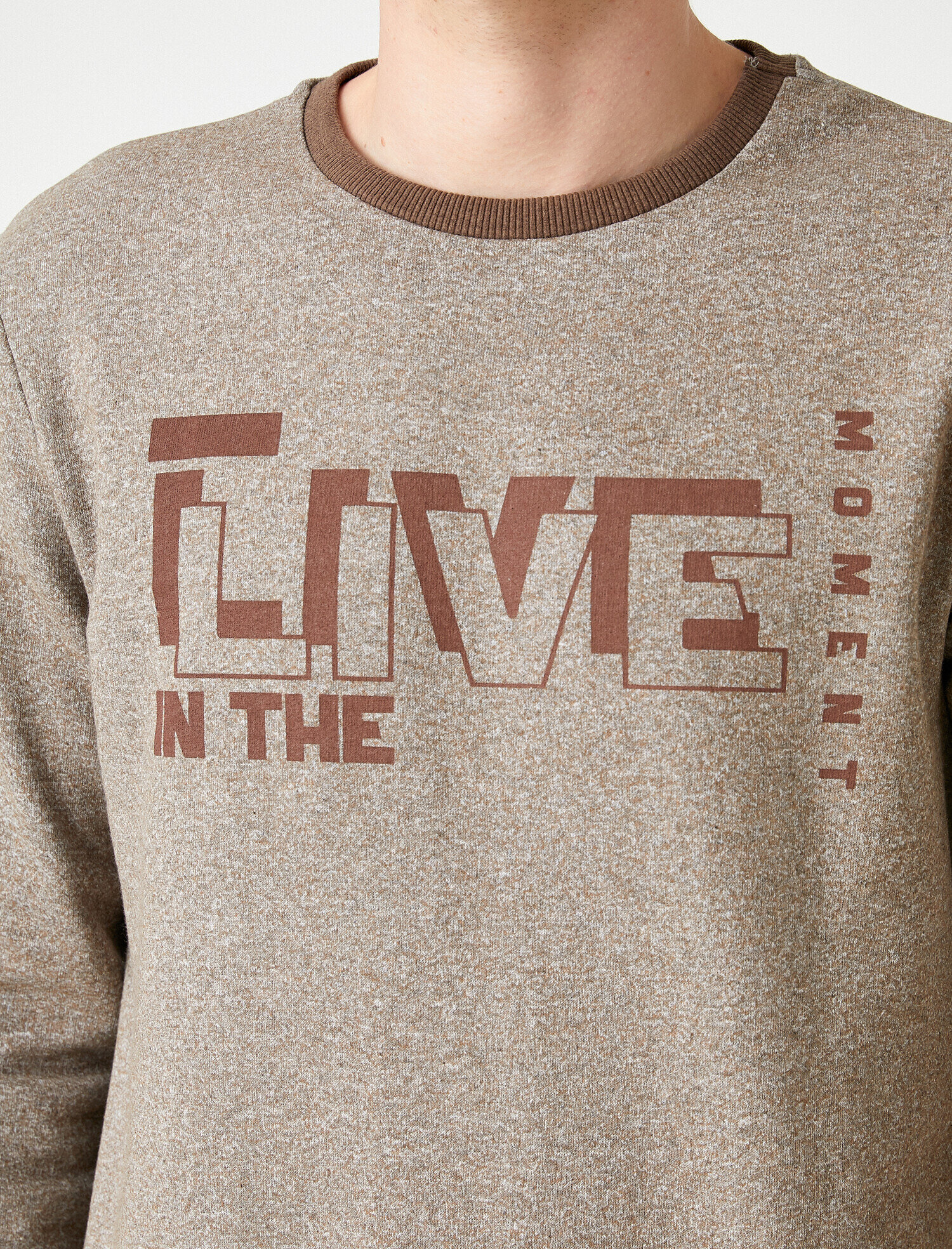   Örme Sweatshirt Baskılı