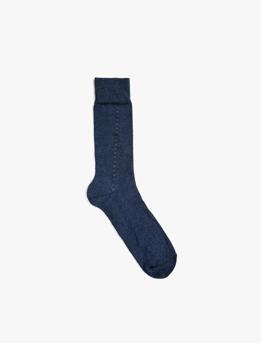  Erkek Pamuklu Soket Çorap