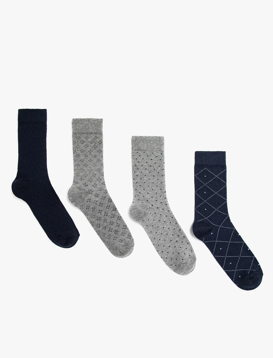  Erkek Desenli Çorap Seti