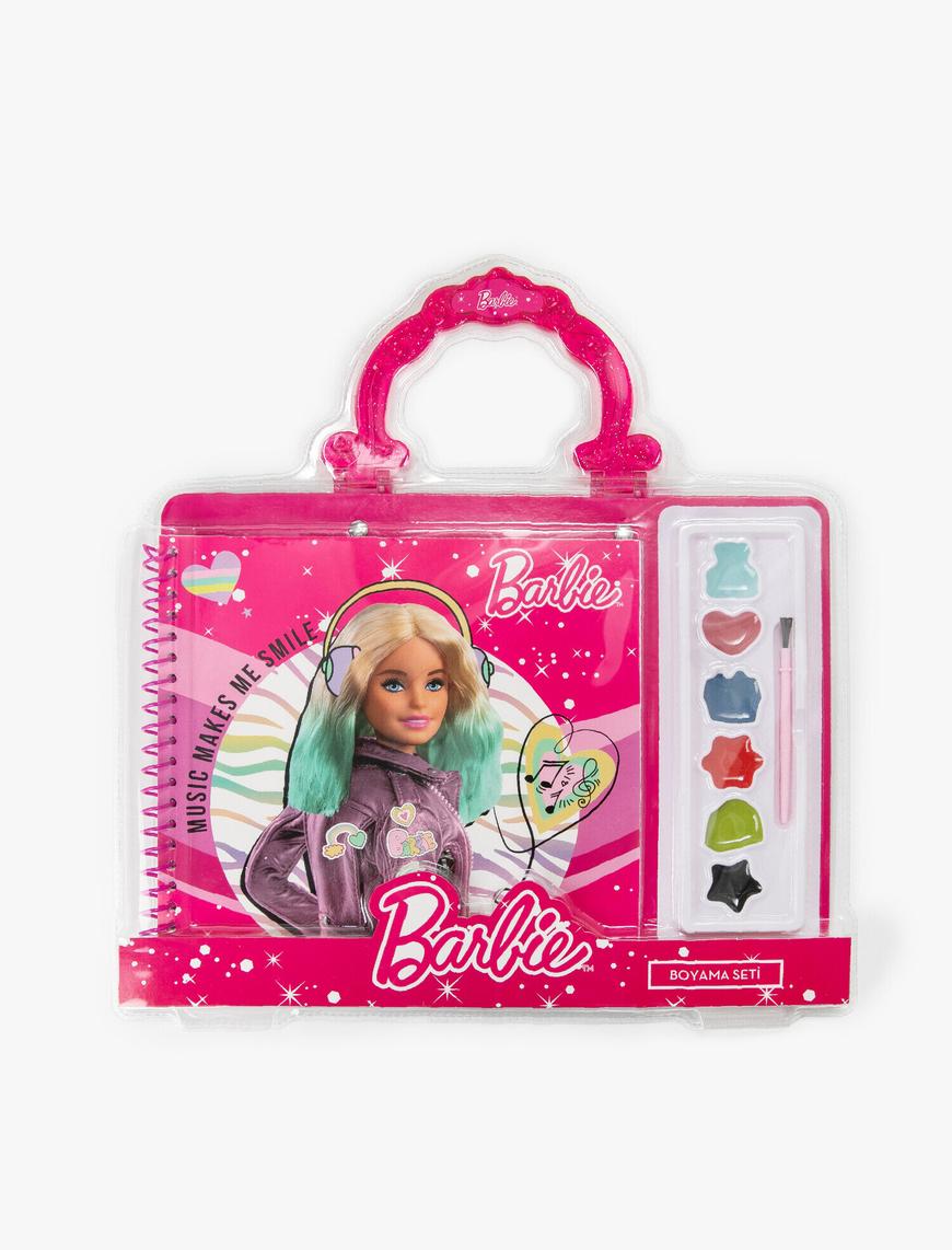  Kadın Barbie Lisanslı Boyama Seti