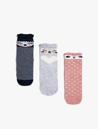 Desenli Çorap Seti Çoklu
