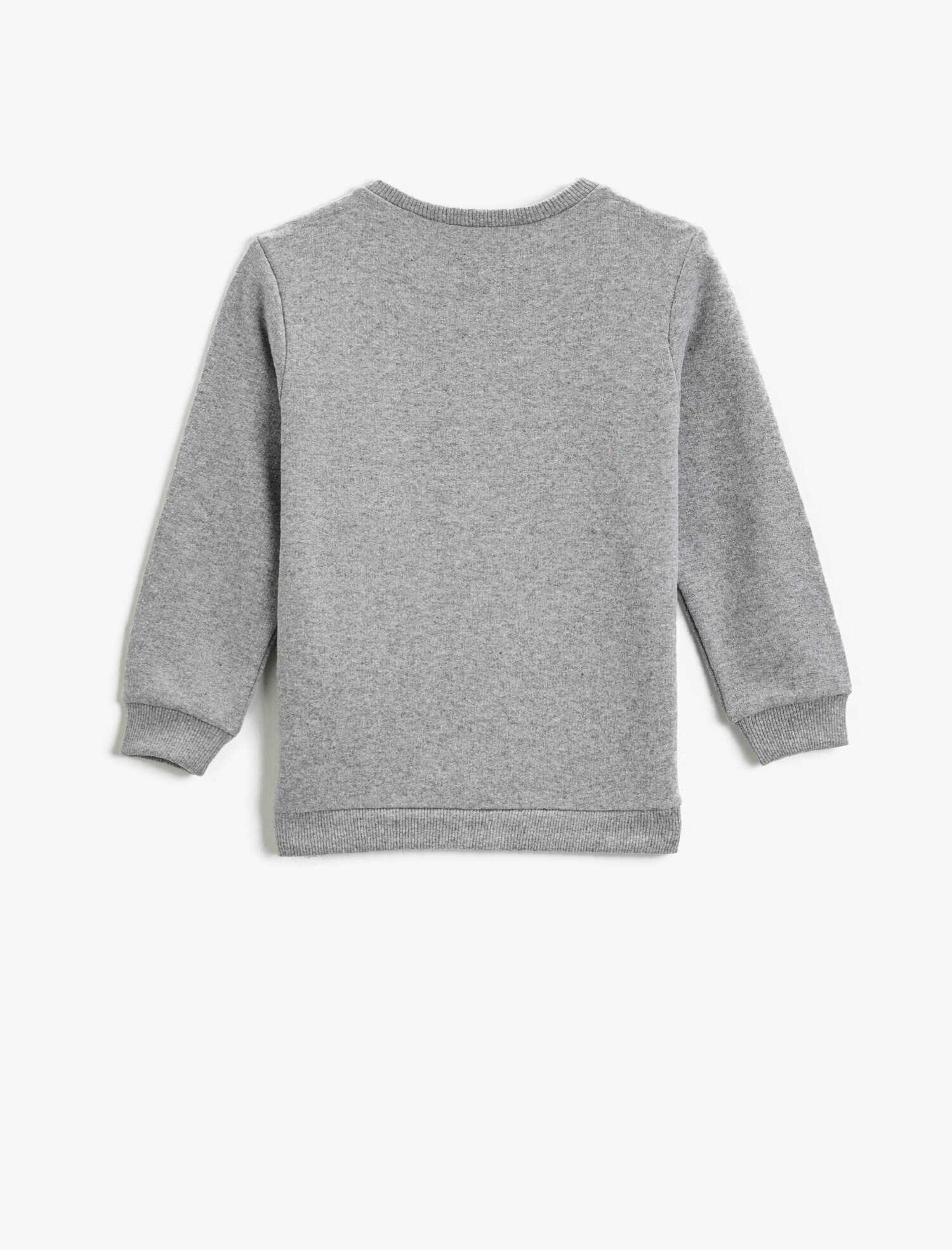  Erkek Çocuk Bisiklet Yaka Uzun Kollu Baskılı Sweatshirt