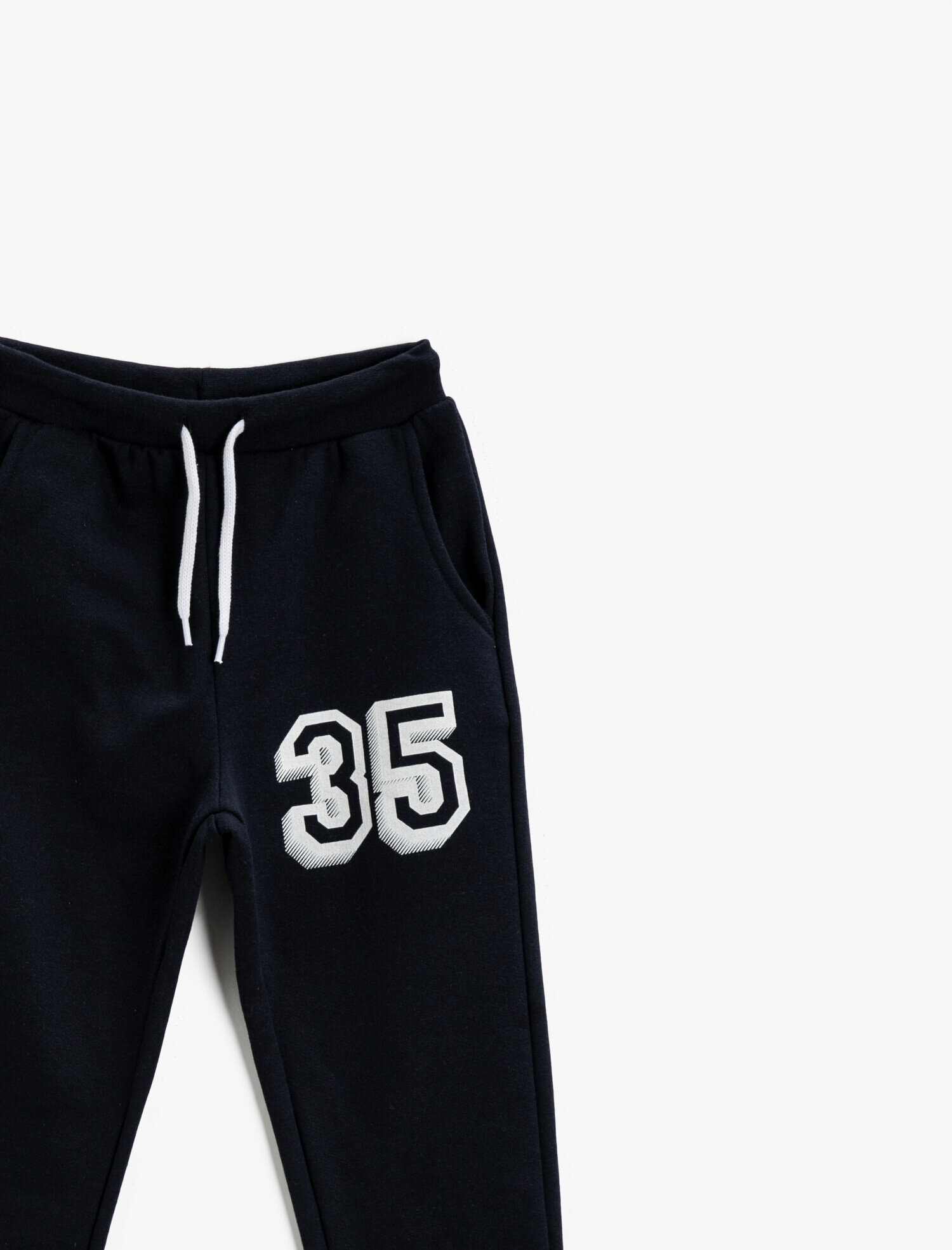  Erkek Çocuk Beli Bağlamalı Jogger Eşofman Altı Baskılı