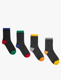 Renkli Soket Çorap Seti Çoklu