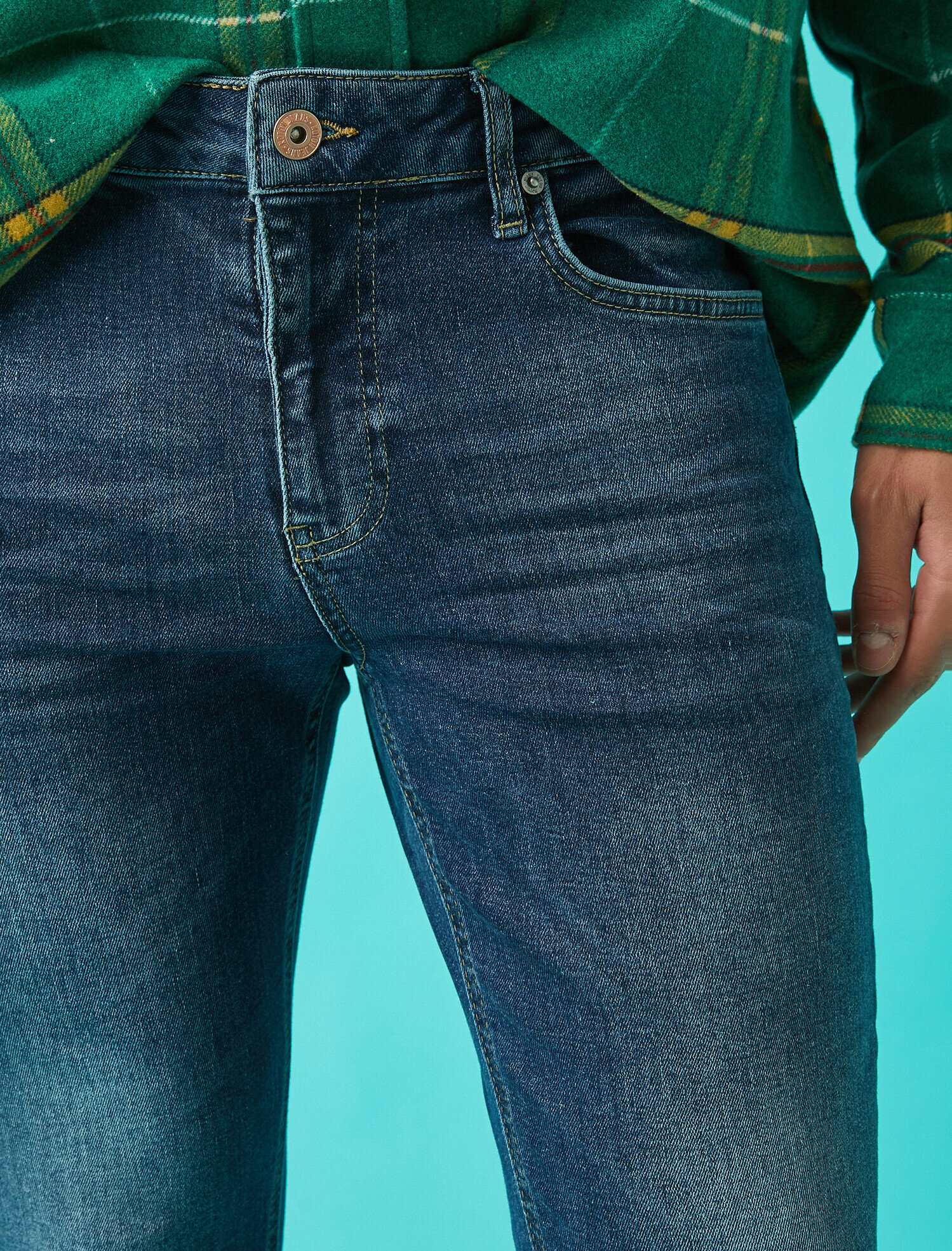   Slim Fit Kot Pantolon - Brad Jean