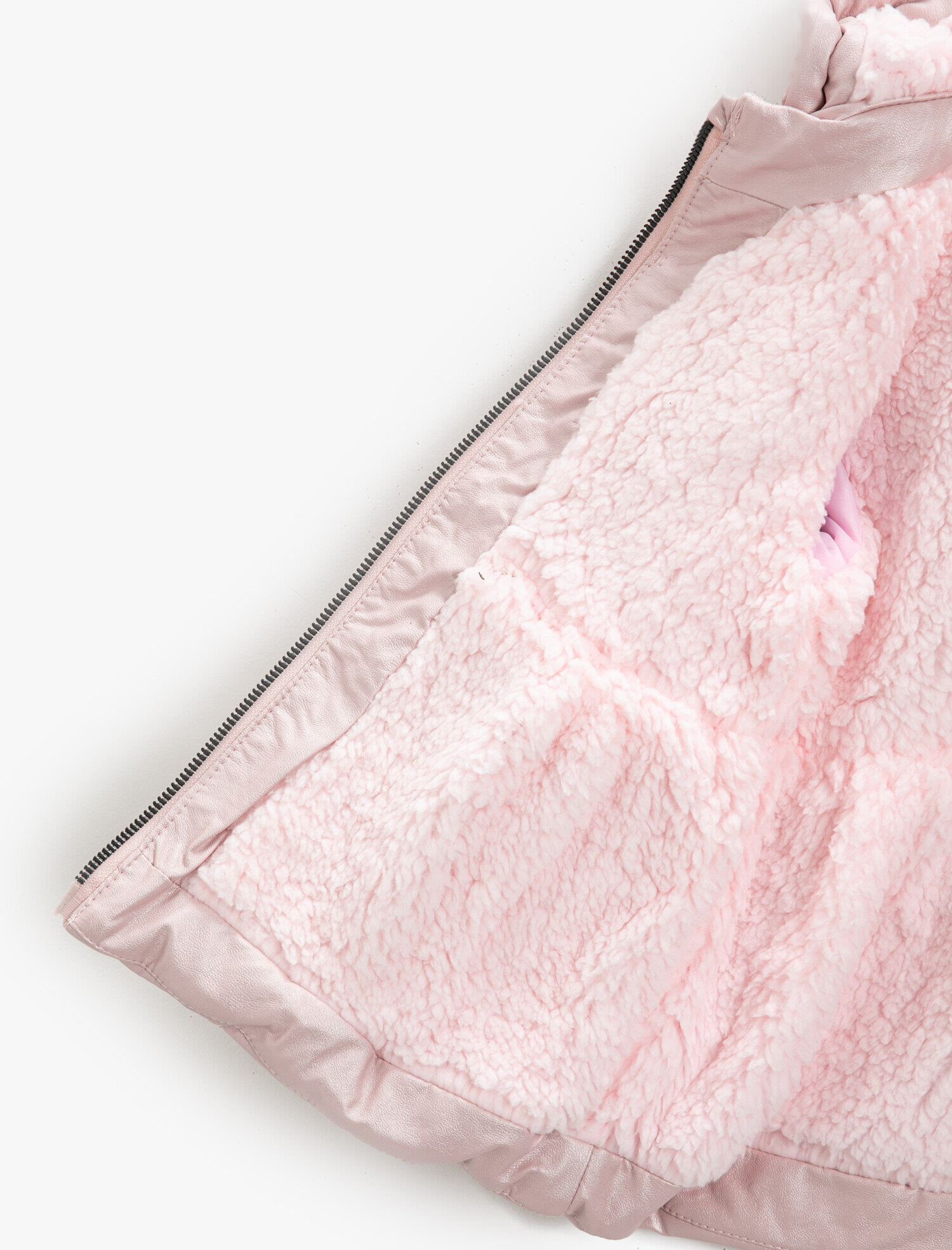  Kız Bebek Kapüşonlu Piliseli Kaban