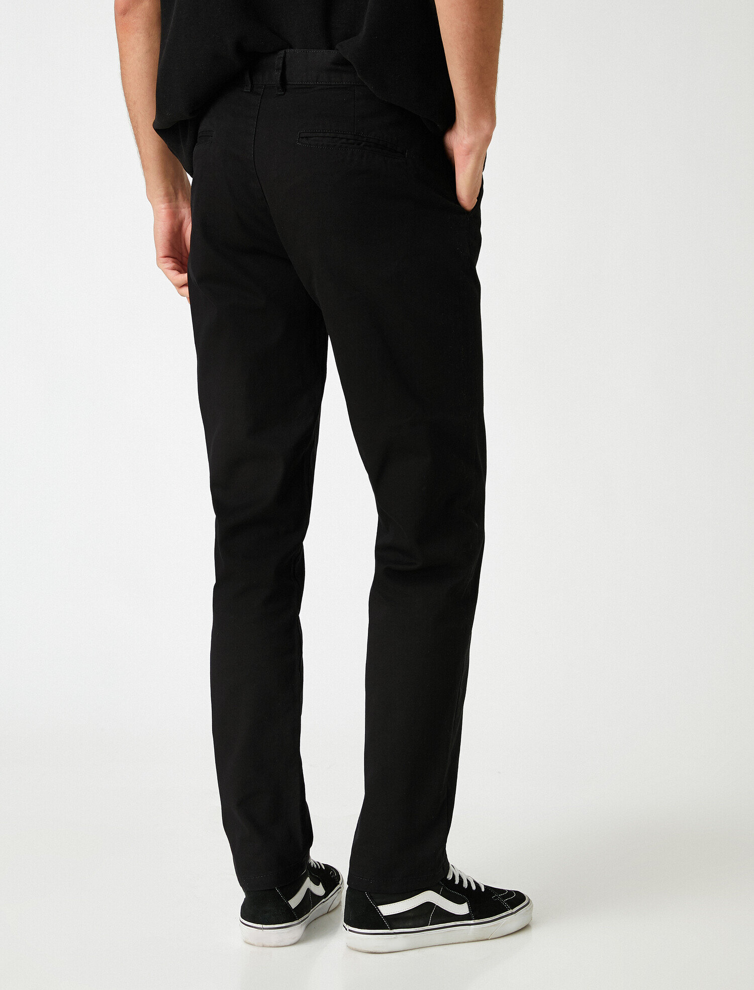   Skinny Gabardin Chino Pantolon Pamuklu