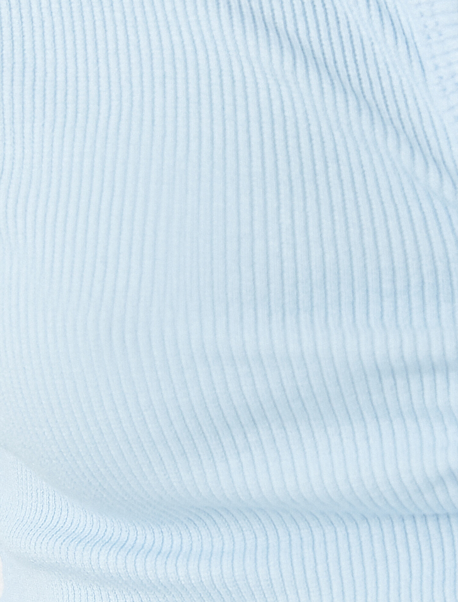   Uzun Kollu Tişört Crop Büzgülü