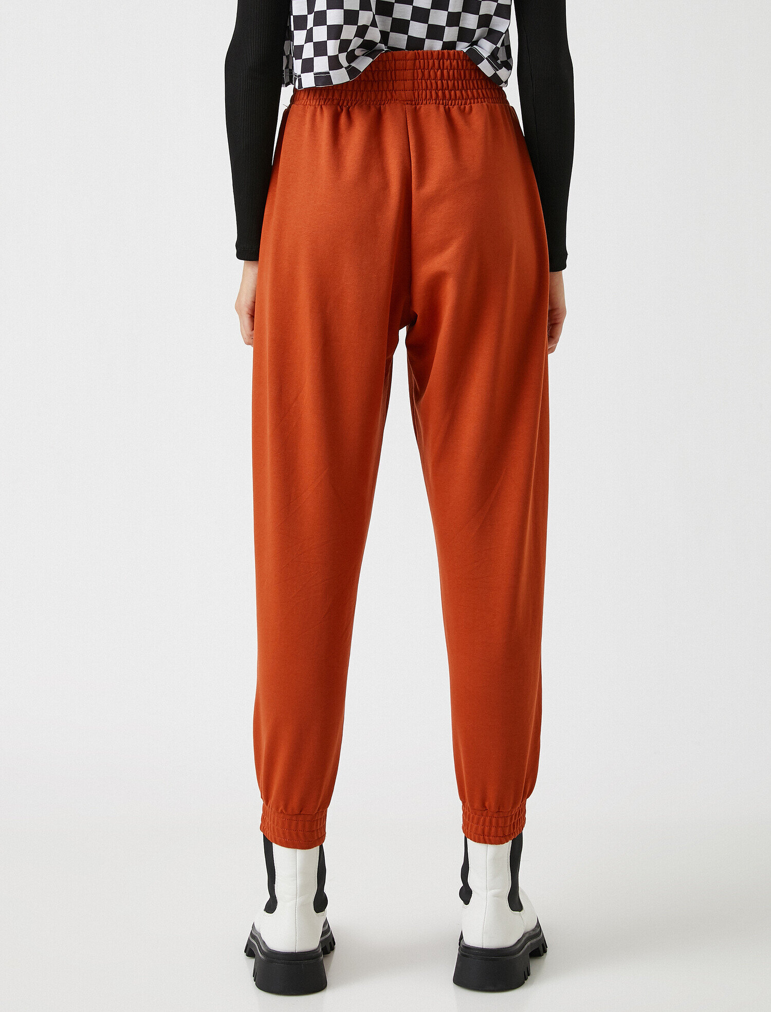   Jogger Eşofman Altı Beli Paçası Lastikli