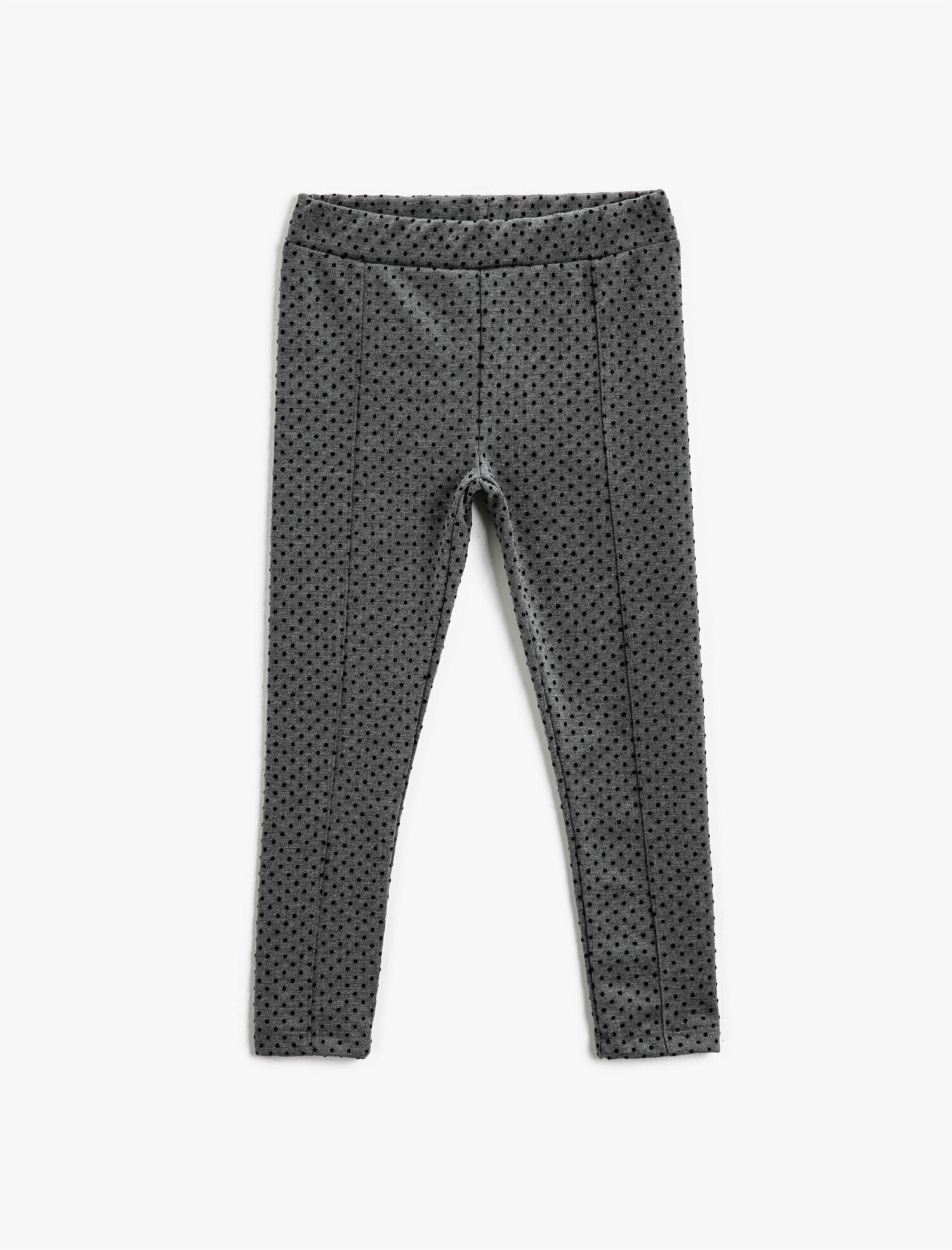 Kız Çocuk Beli Lastikli Skinny Fit Tayt