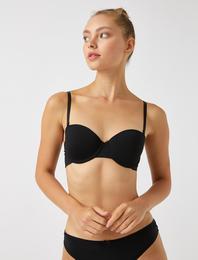 Microfiber Basic Strapless Sütyen