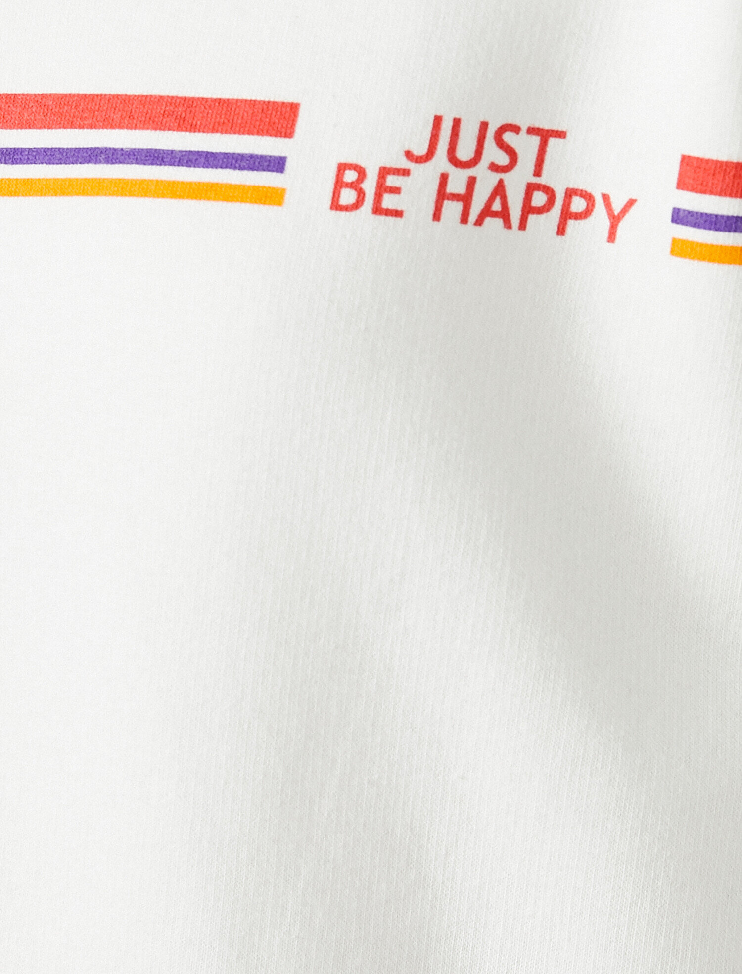   Baskılı Bisiklet Yaka Sweatshirt