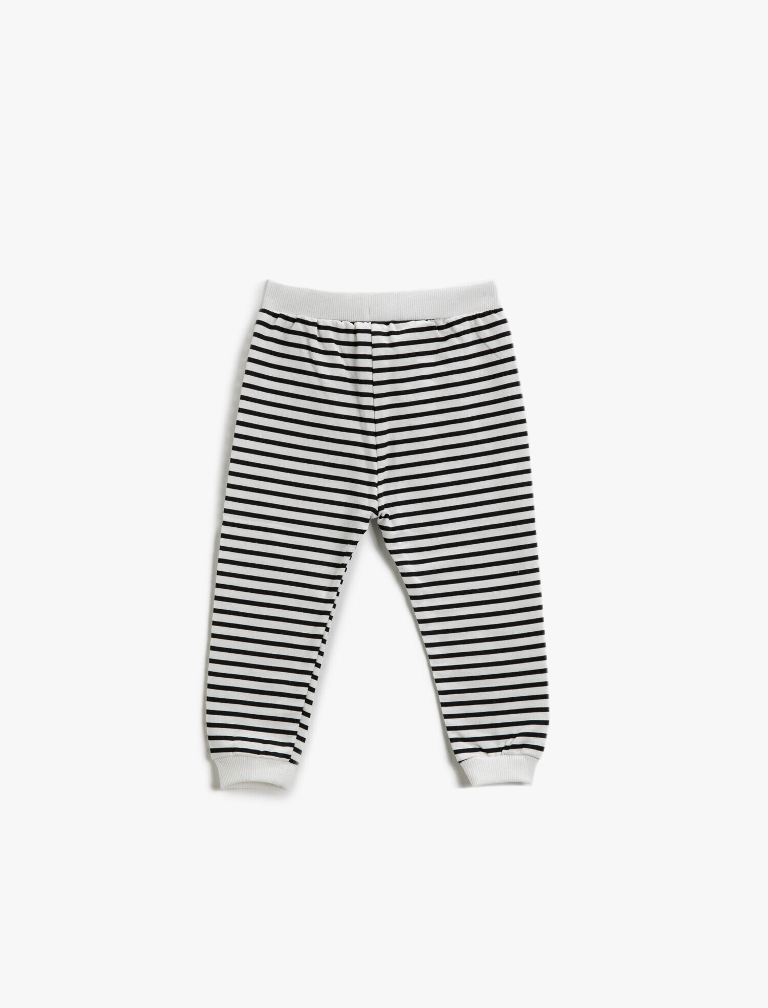  Erkek Bebek Çizgili Pamuklu Eşofman Altı