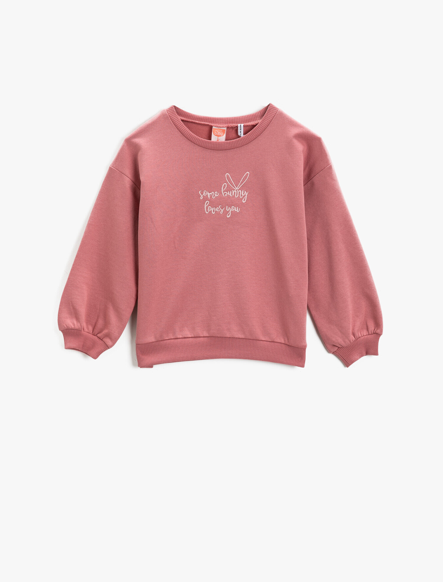  Kız Bebek Baskılı Sweatshirt