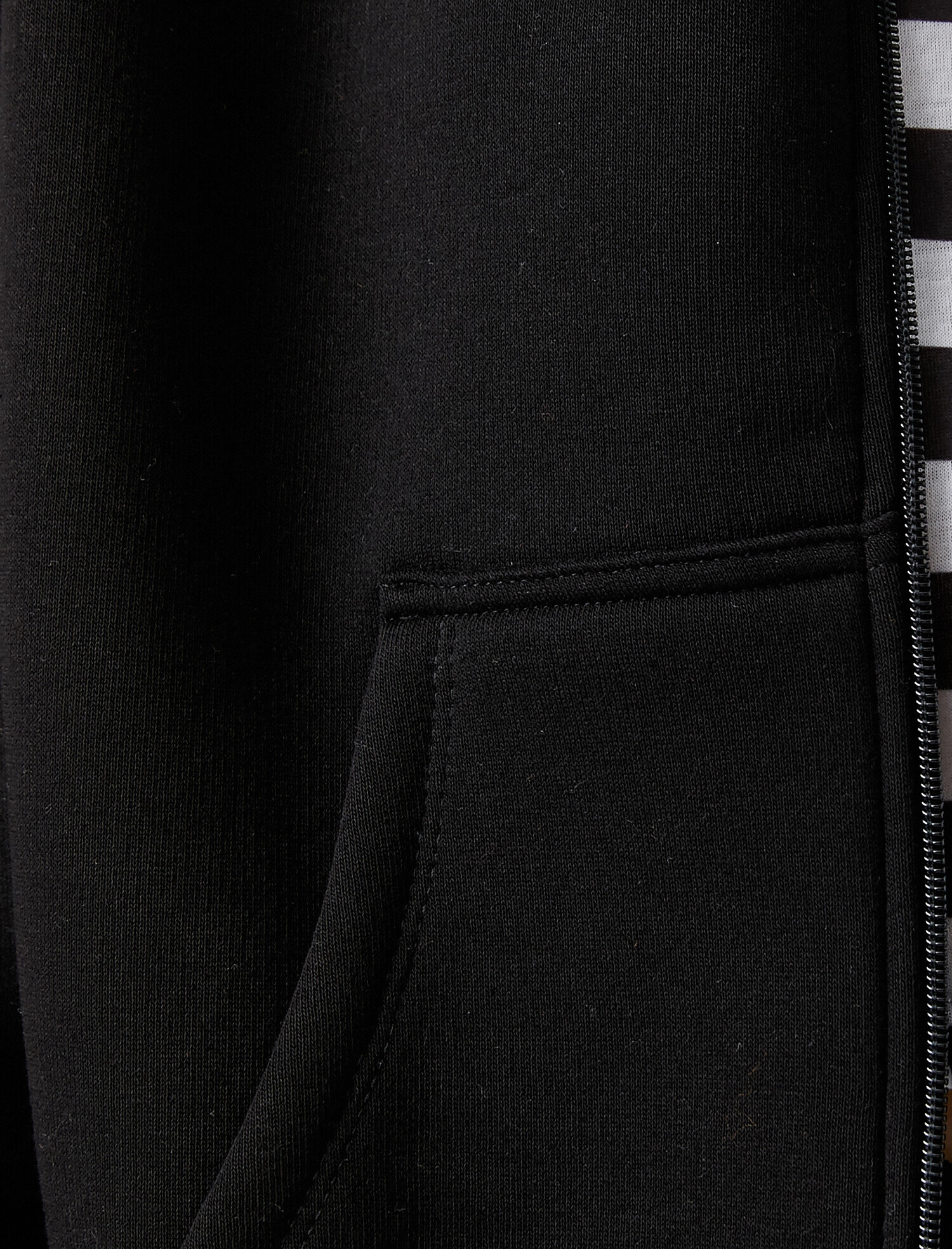   Kapüşonlu Fermuarlı Sweatshirt