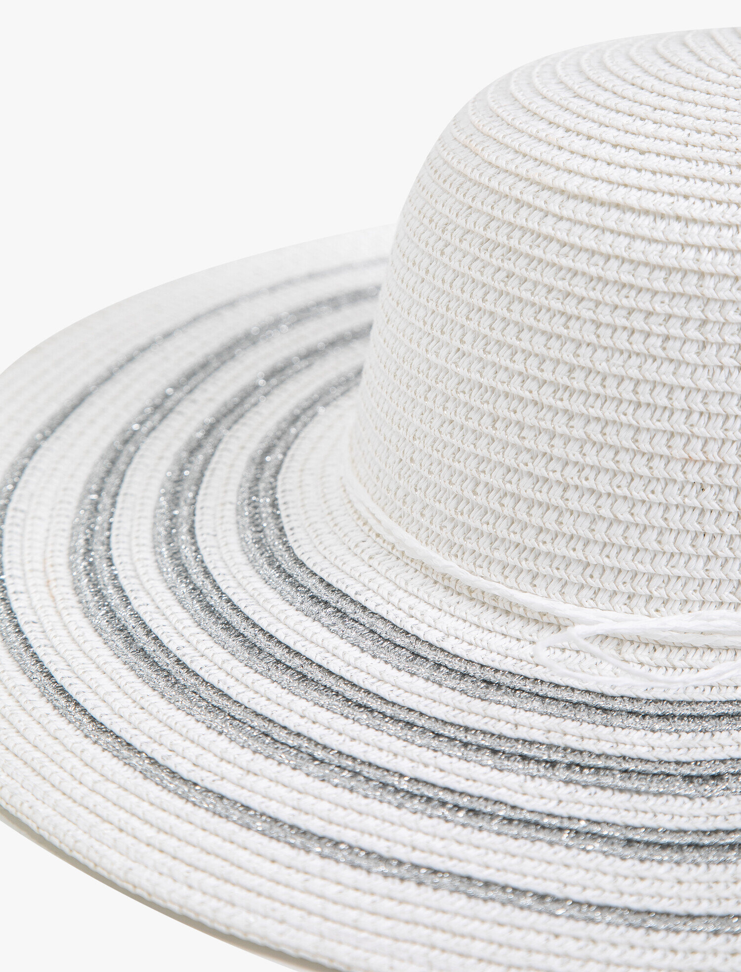  Kadın Desenli Hasır Şapka