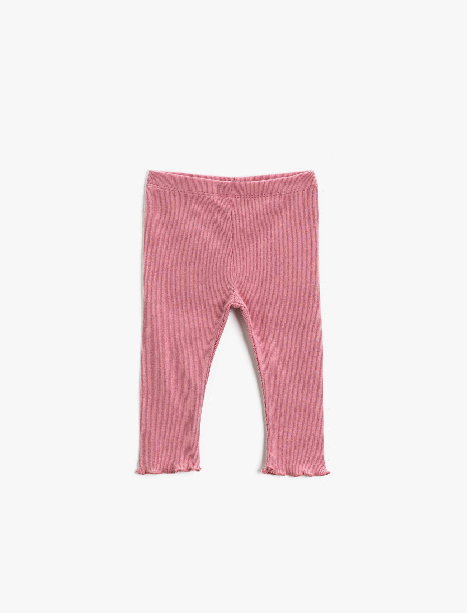  Kız Bebek Beli Lastikli Tayt Pamuklu