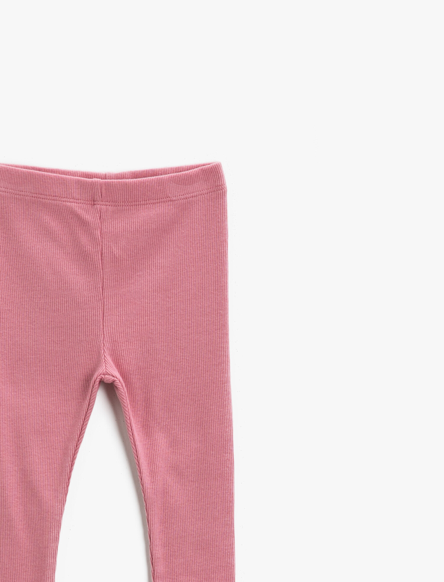  Kız Bebek Beli Lastikli Tayt Pamuklu