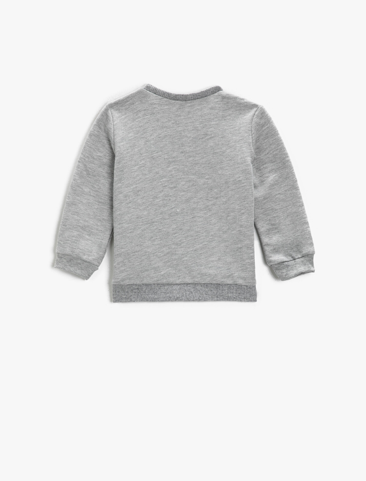  Kız Bebek Kedi Baskılı Sweatshirt