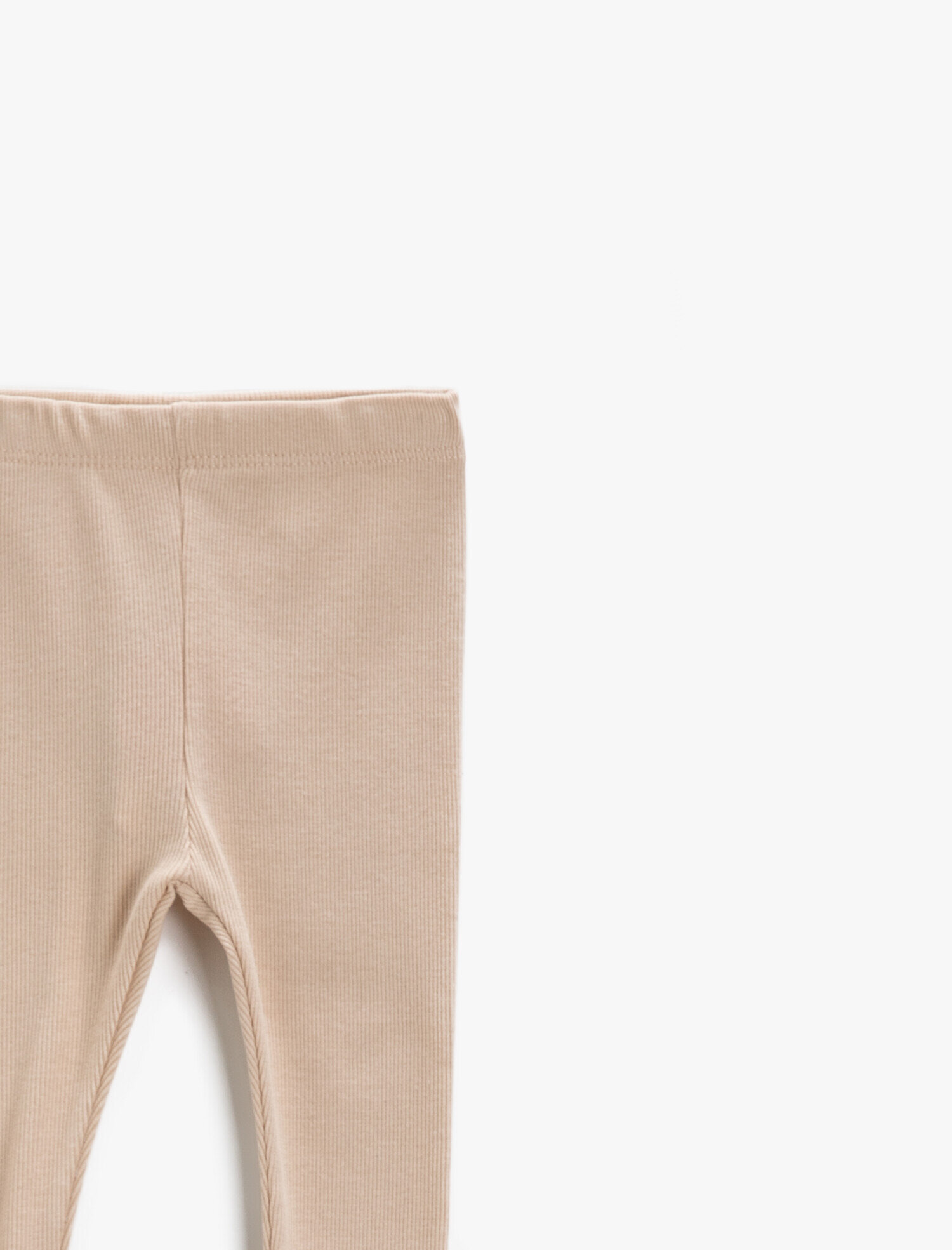  Kız Bebek Beli Lastikli Tayt Pamuklu