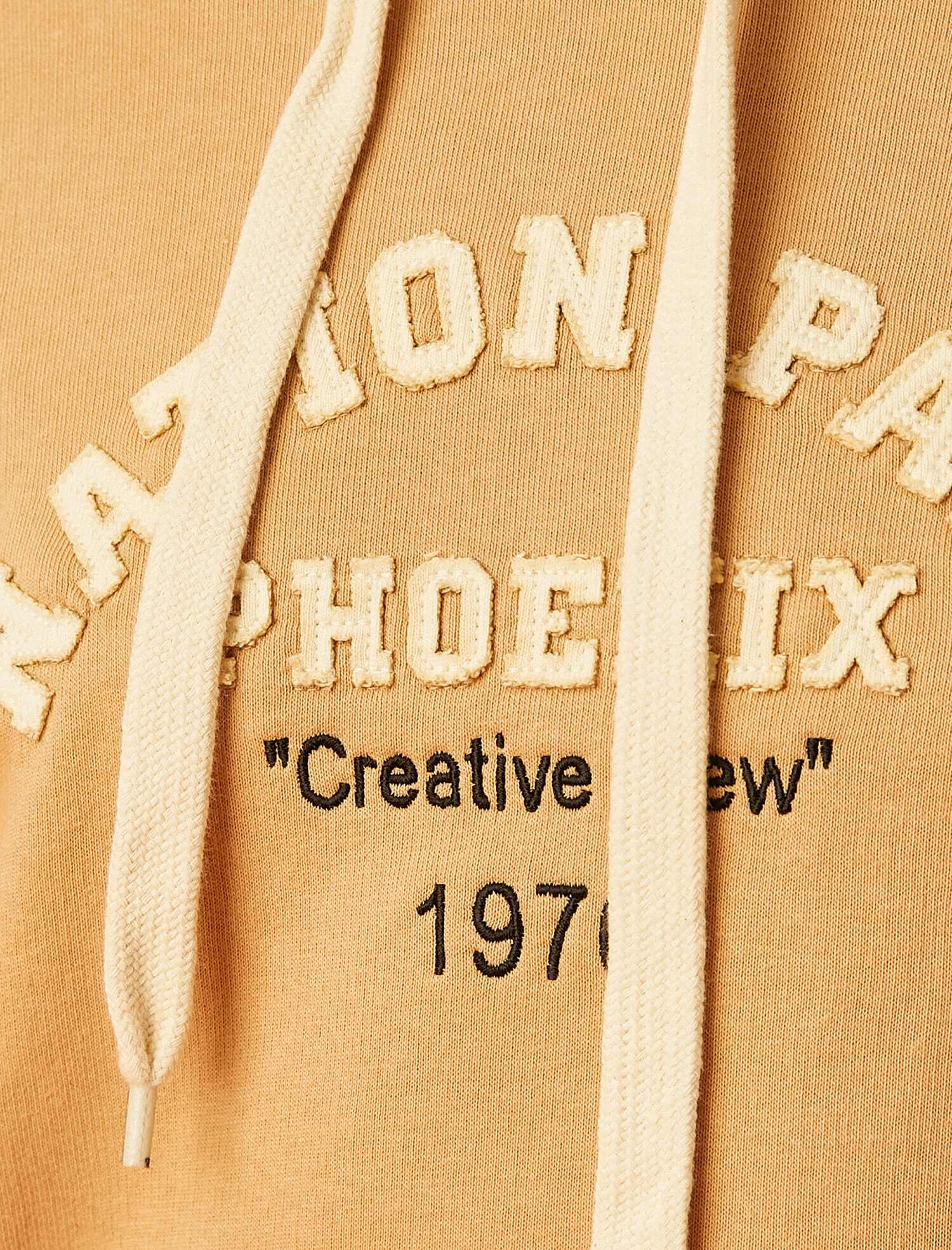   Kapüşonlu Nation Park İşlemeli Kanguru Cepli Sweatshirt İçi Polarlı