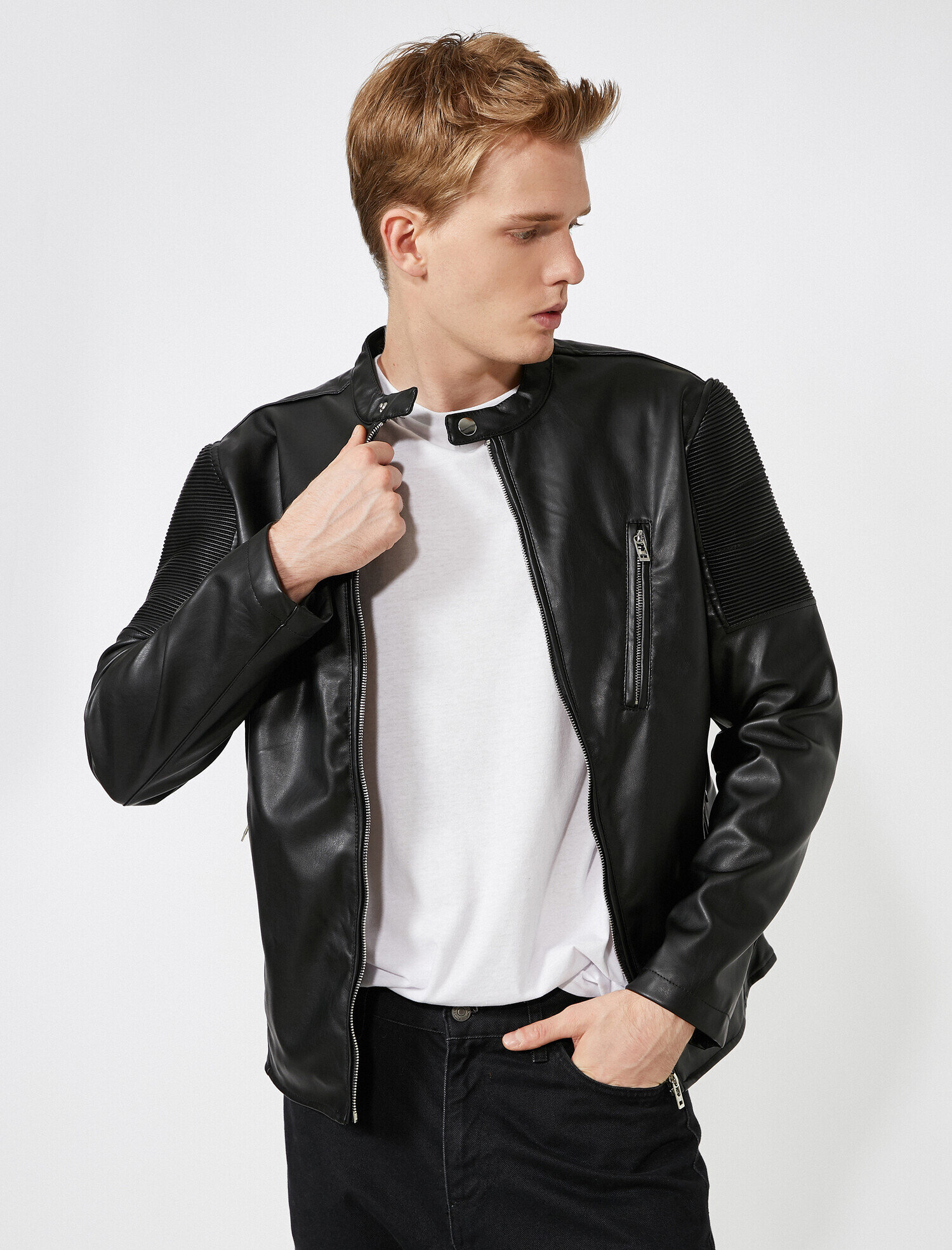   Suni Deri Motorcu Montu