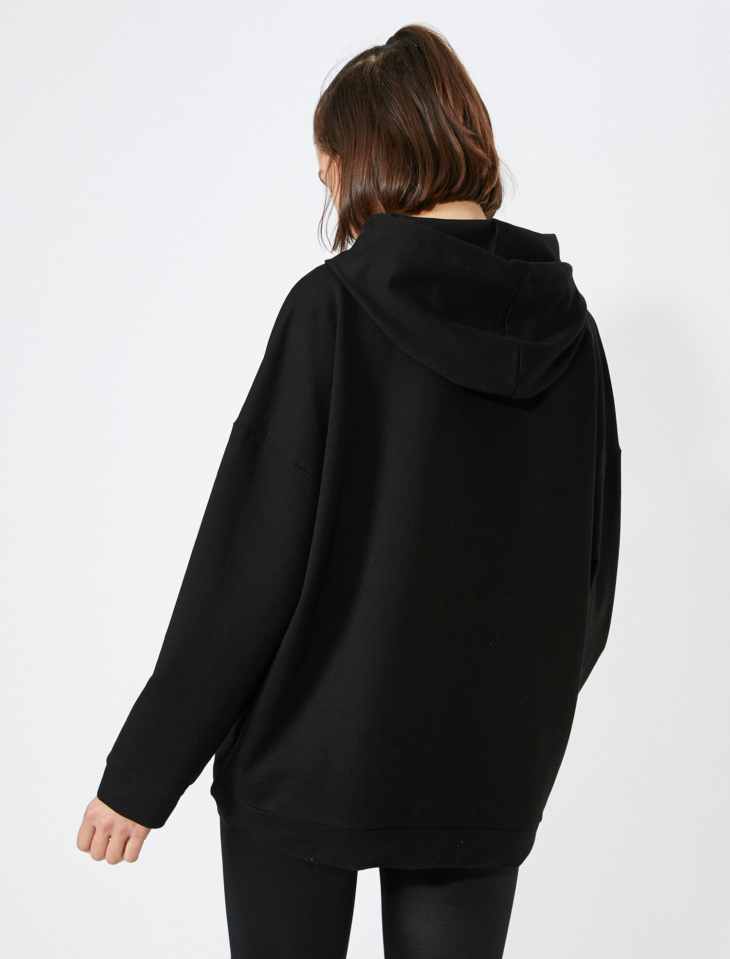   Kapüşonlu Oversize Sweatshirt