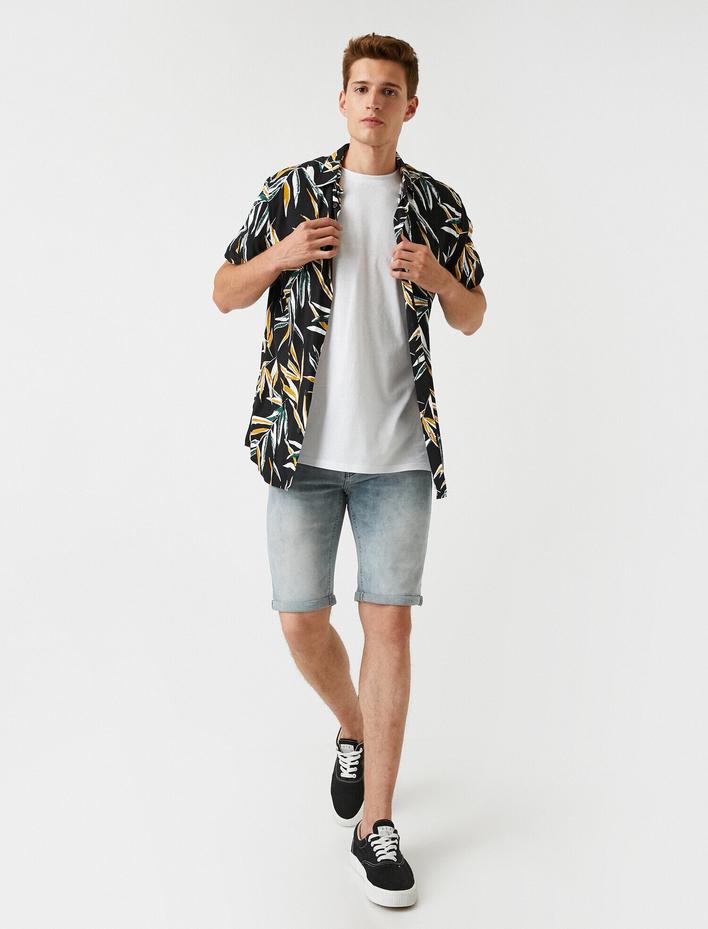  Rahat Kumaş Kot Şort